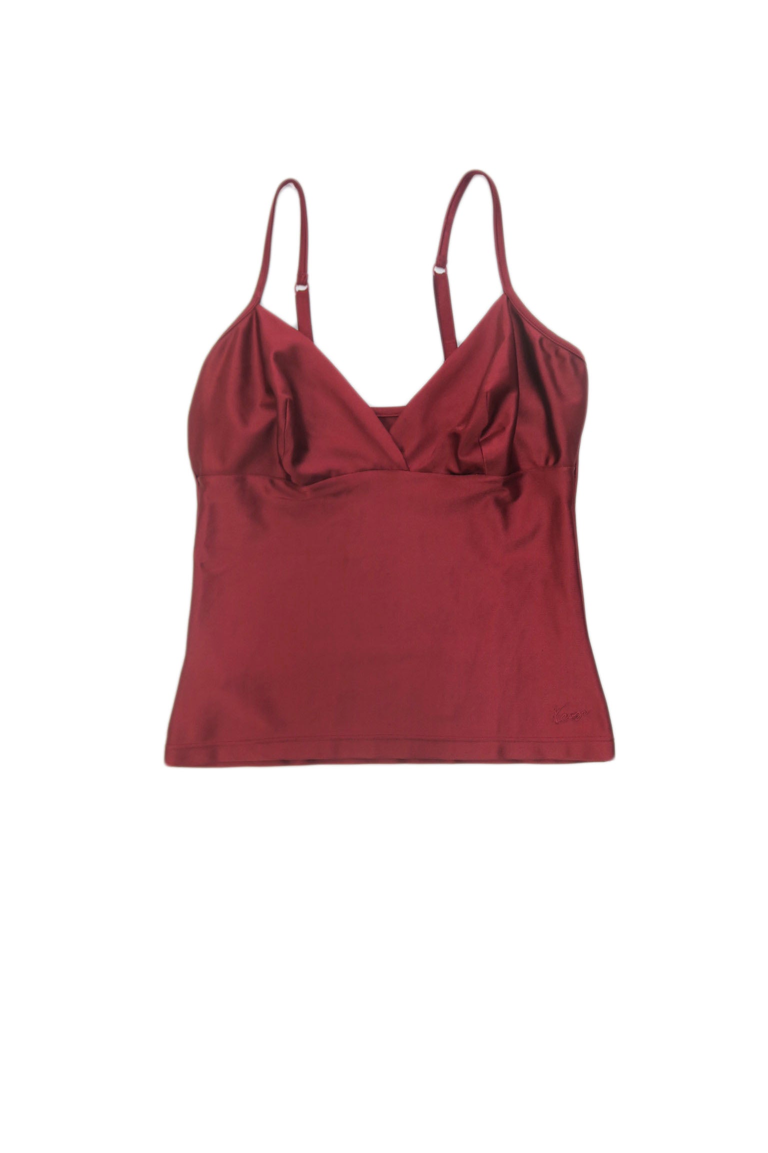Kenzo - Top lencero color burdeos