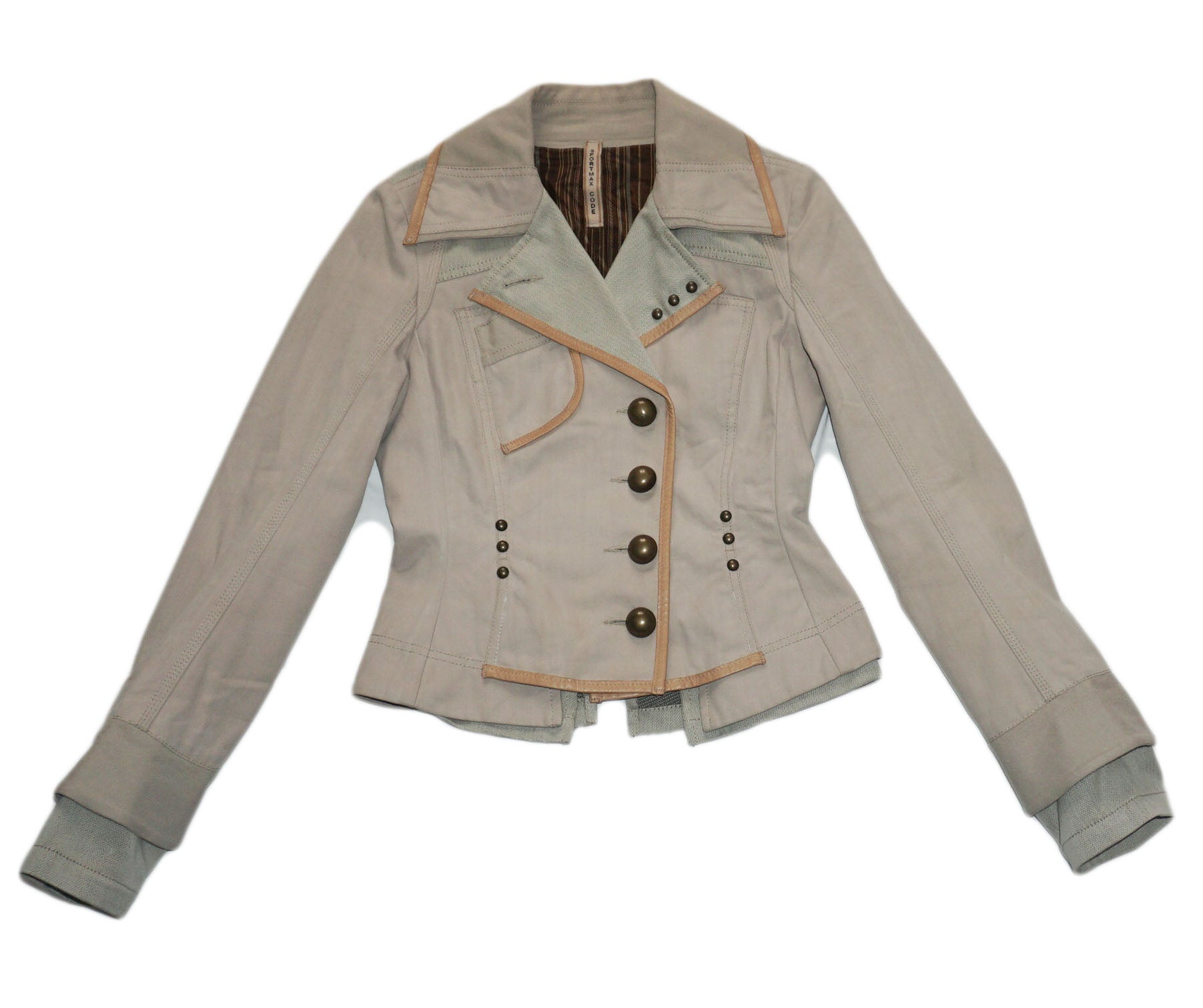 Sportmax - Chaqueta beige entallada
