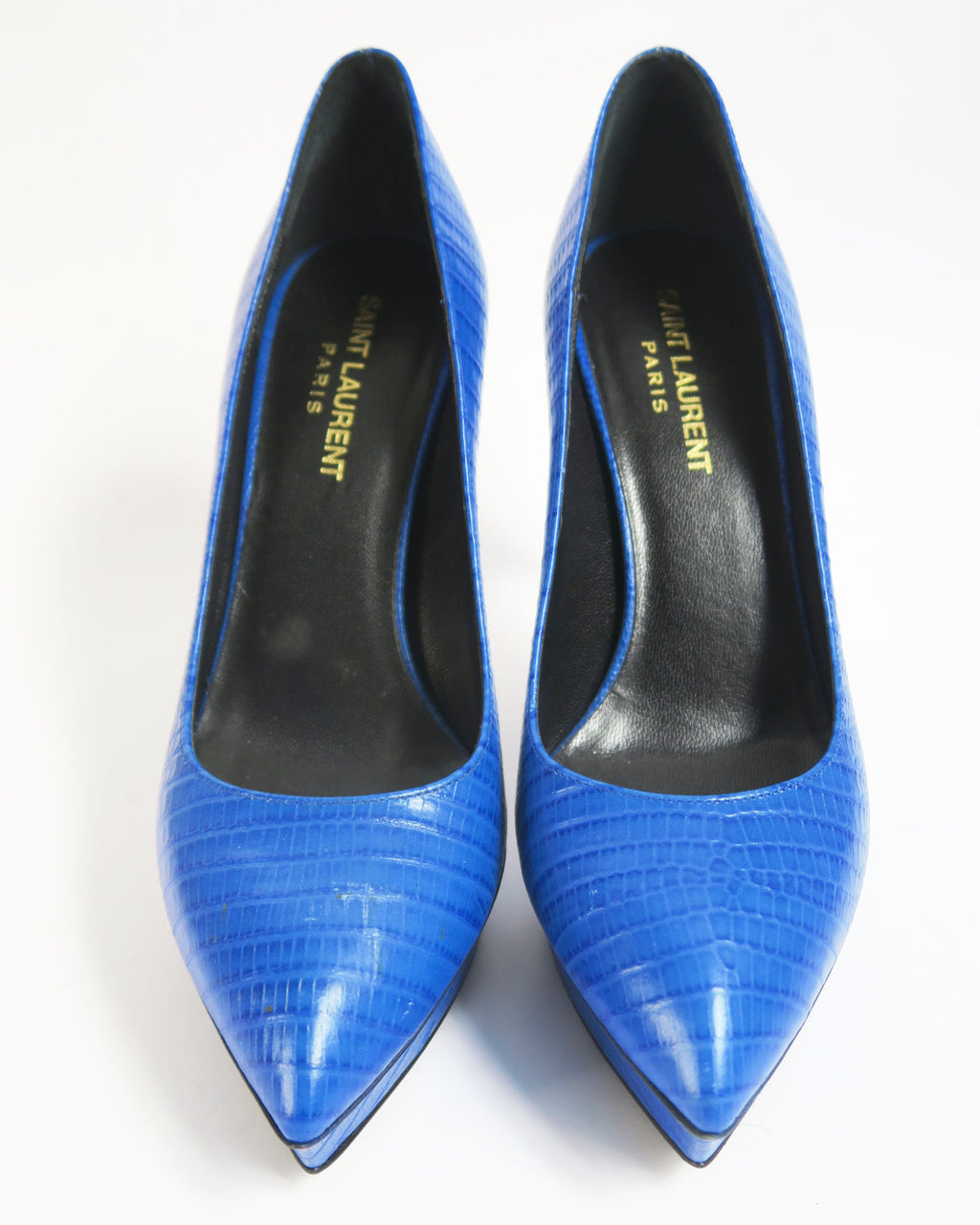 Saint Laurent salones azul