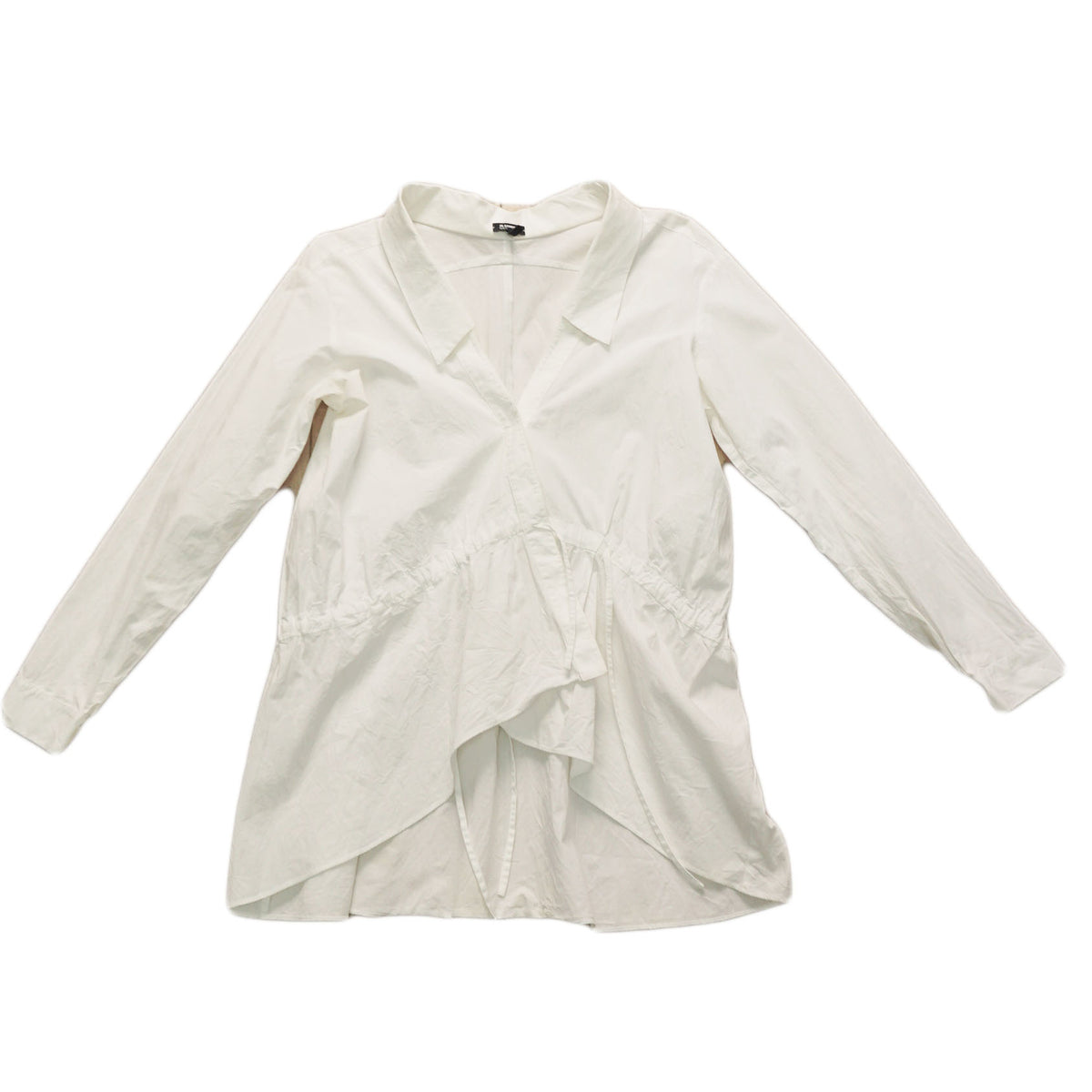 Jil Sander - camisa con cordón en la cintura