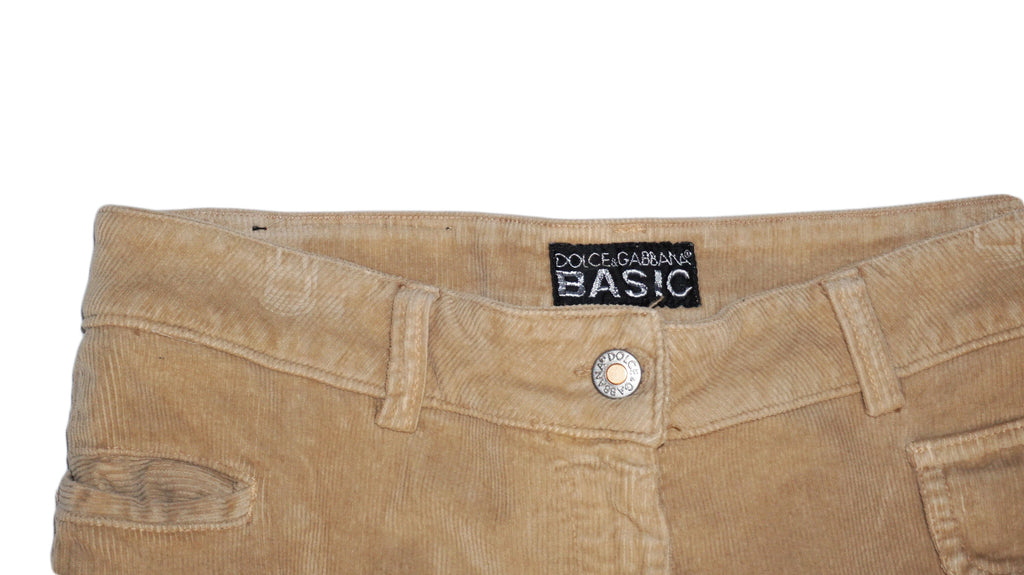 D&G - Pantalon Pana beige