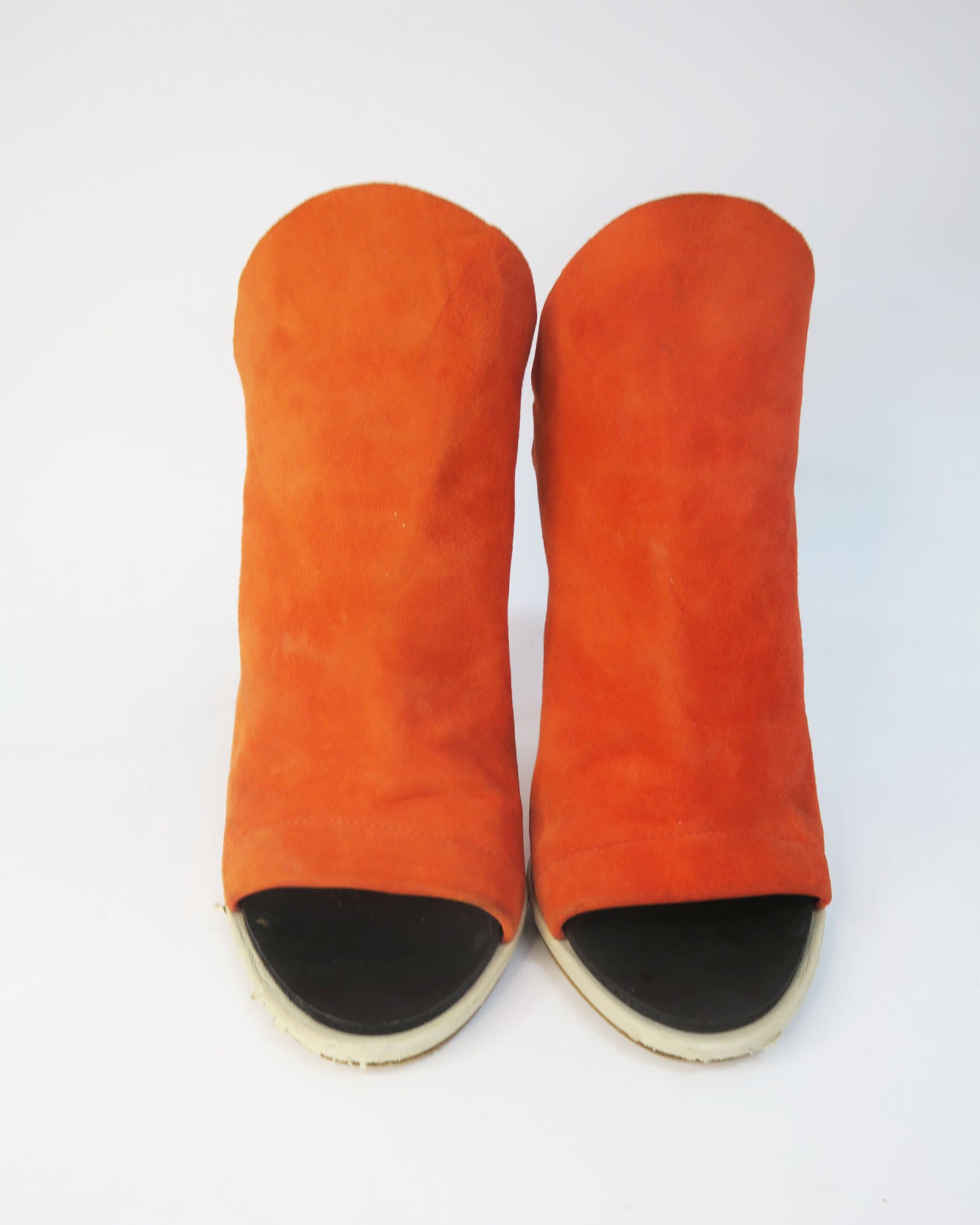 Balenciaga sandalias naranjas