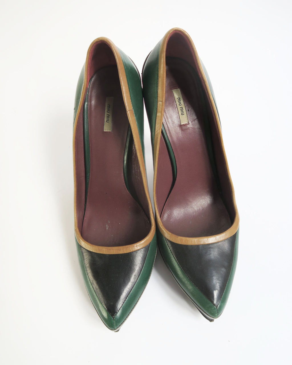 Miu Miu salones verde