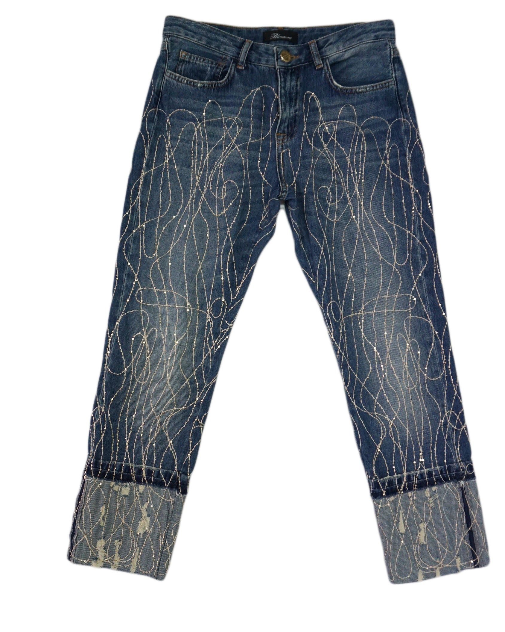 Blumarine - Vaquero  capri brillo