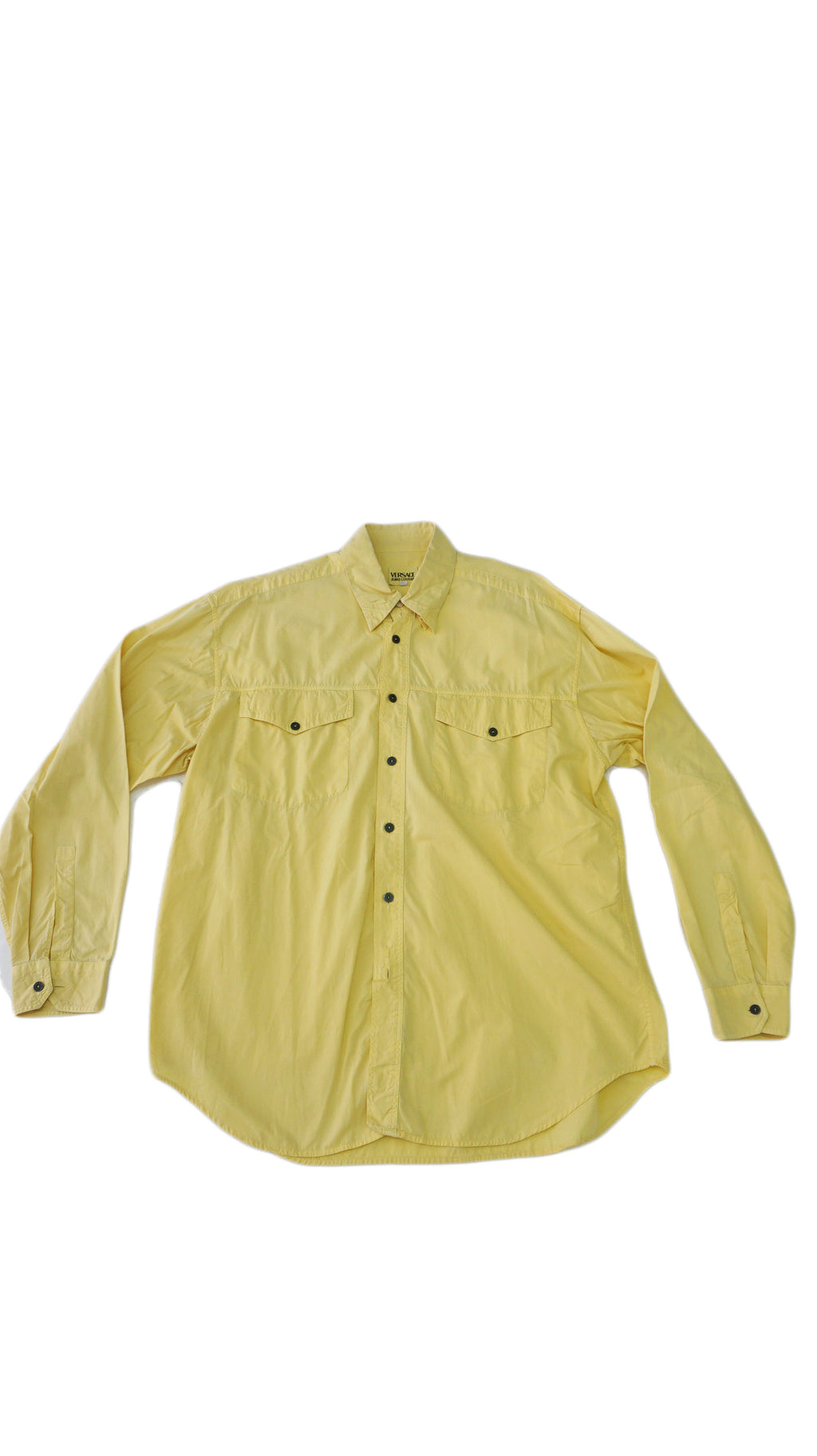 Versace - Camisa amarilla