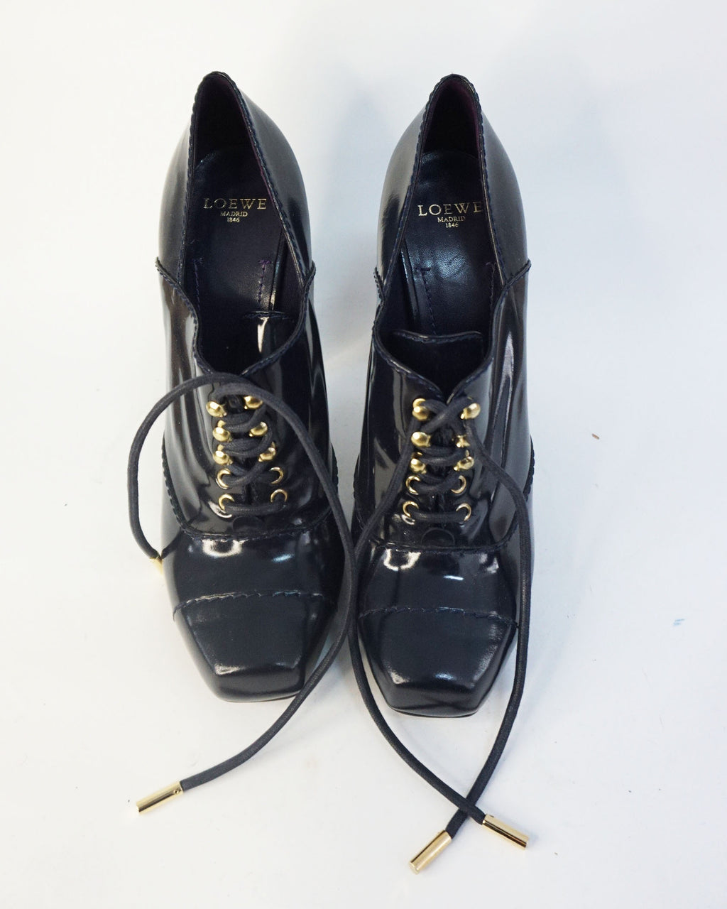 Loewe - zapatos con tacon ancho