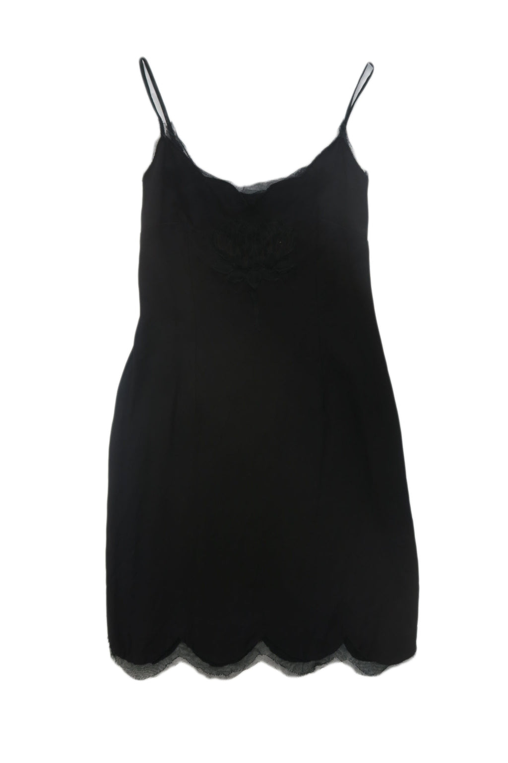 Moschino - Vestido negro lencero