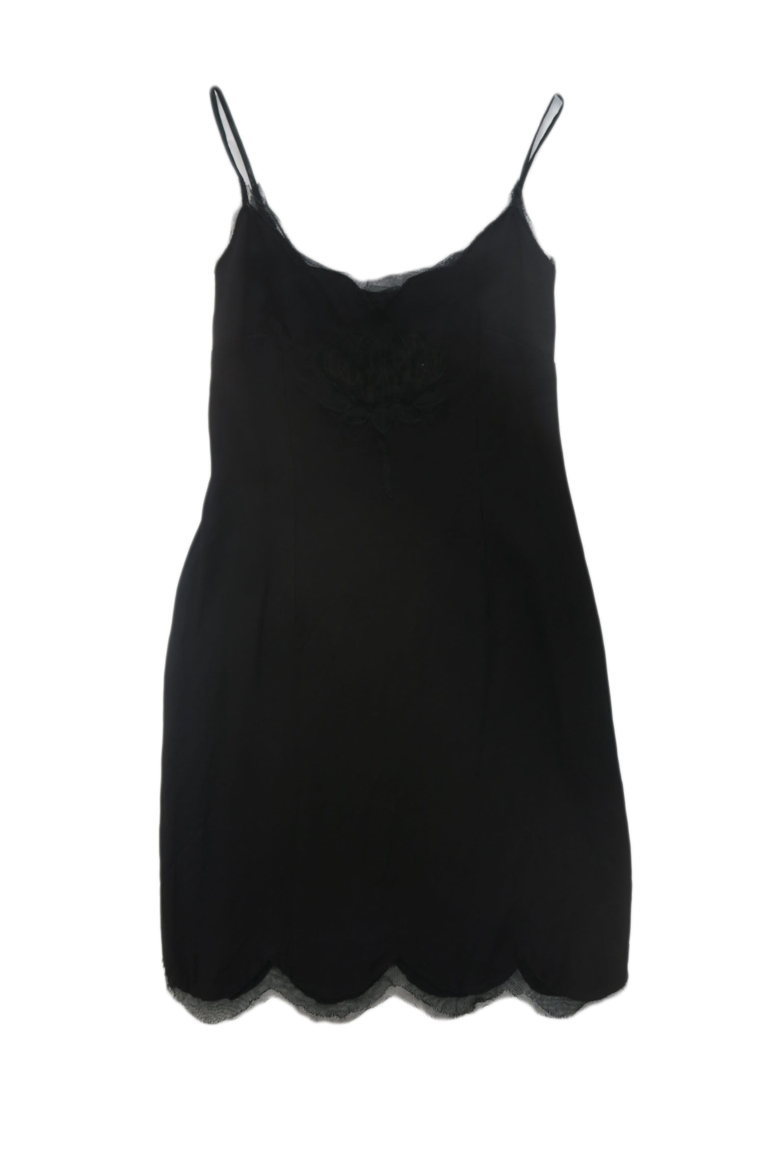 Moschino - Vestido negro lencero