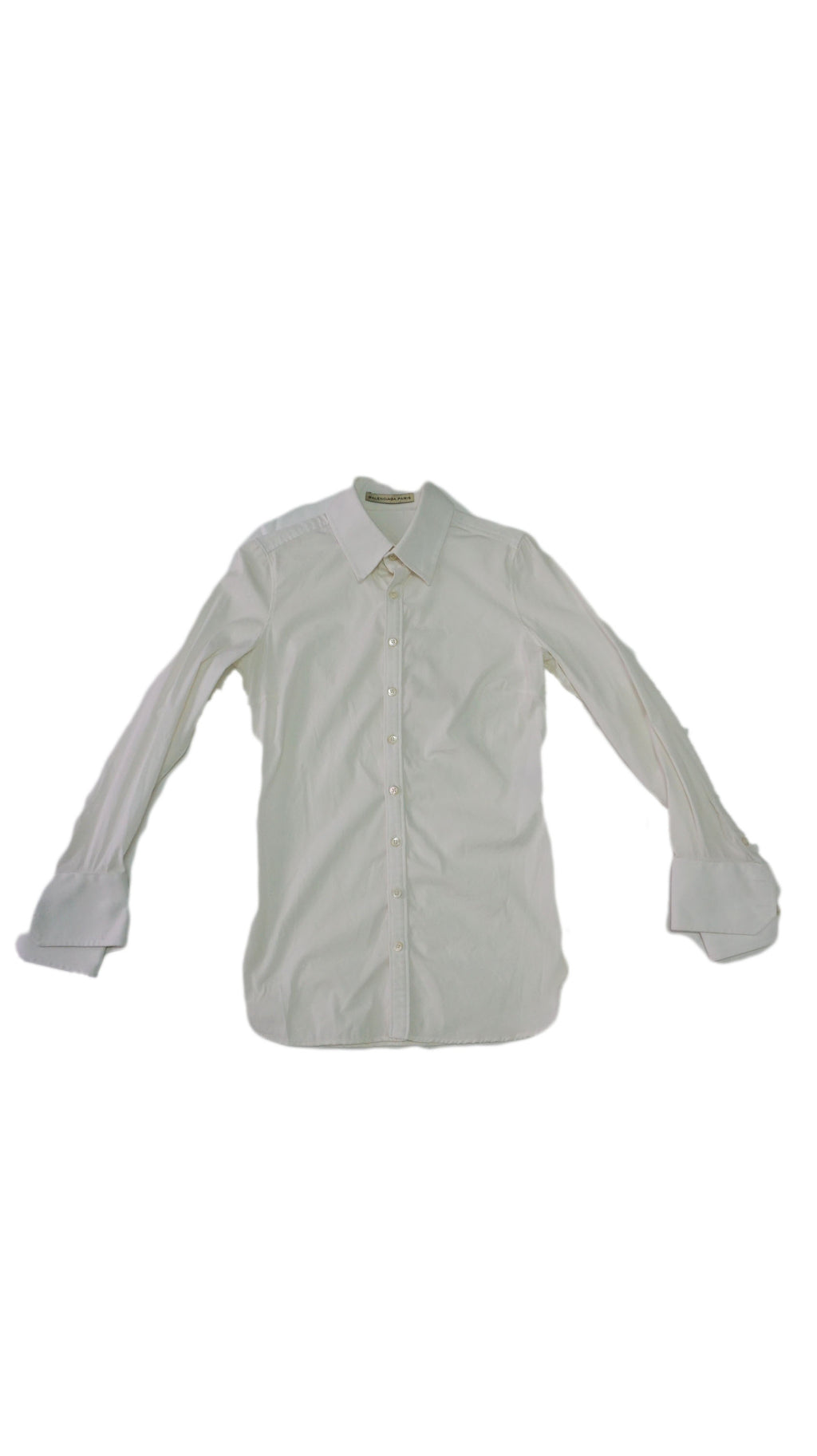 Balenciaga - Camisa Blanca puños dobles