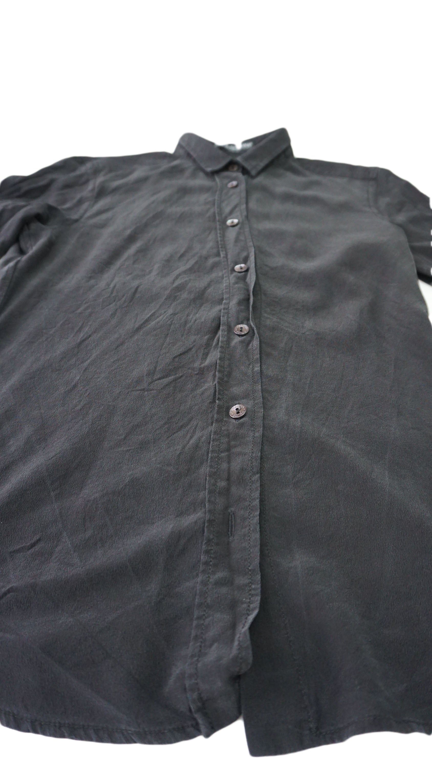 Dolce & Gabbana - Camisa negra de seda