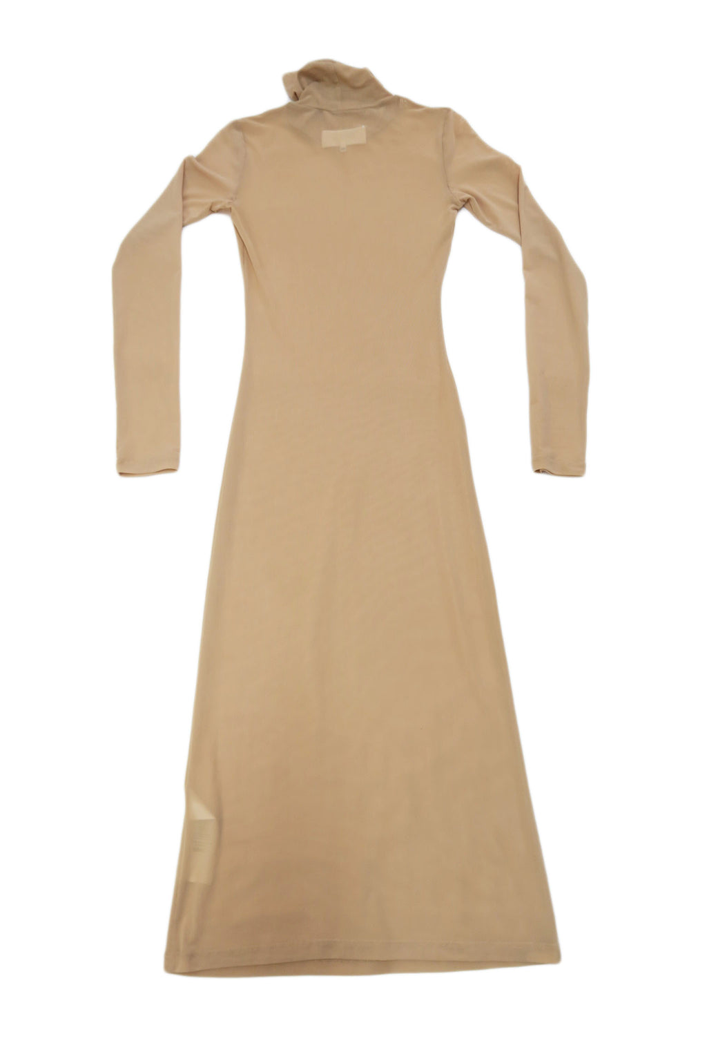 Maison Margiela vestido beige transparente