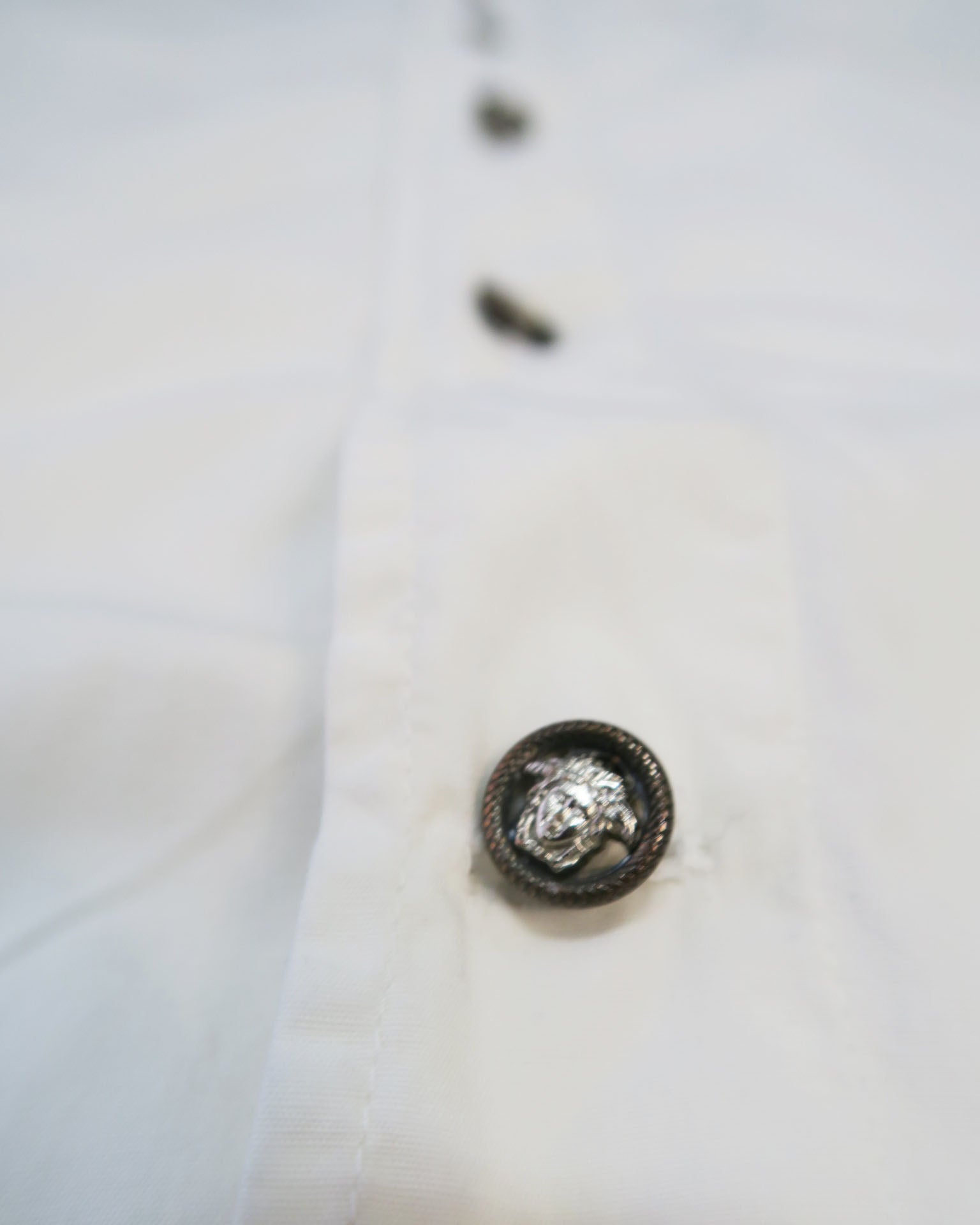 Versace Jeans - Camisa blanca manga corta