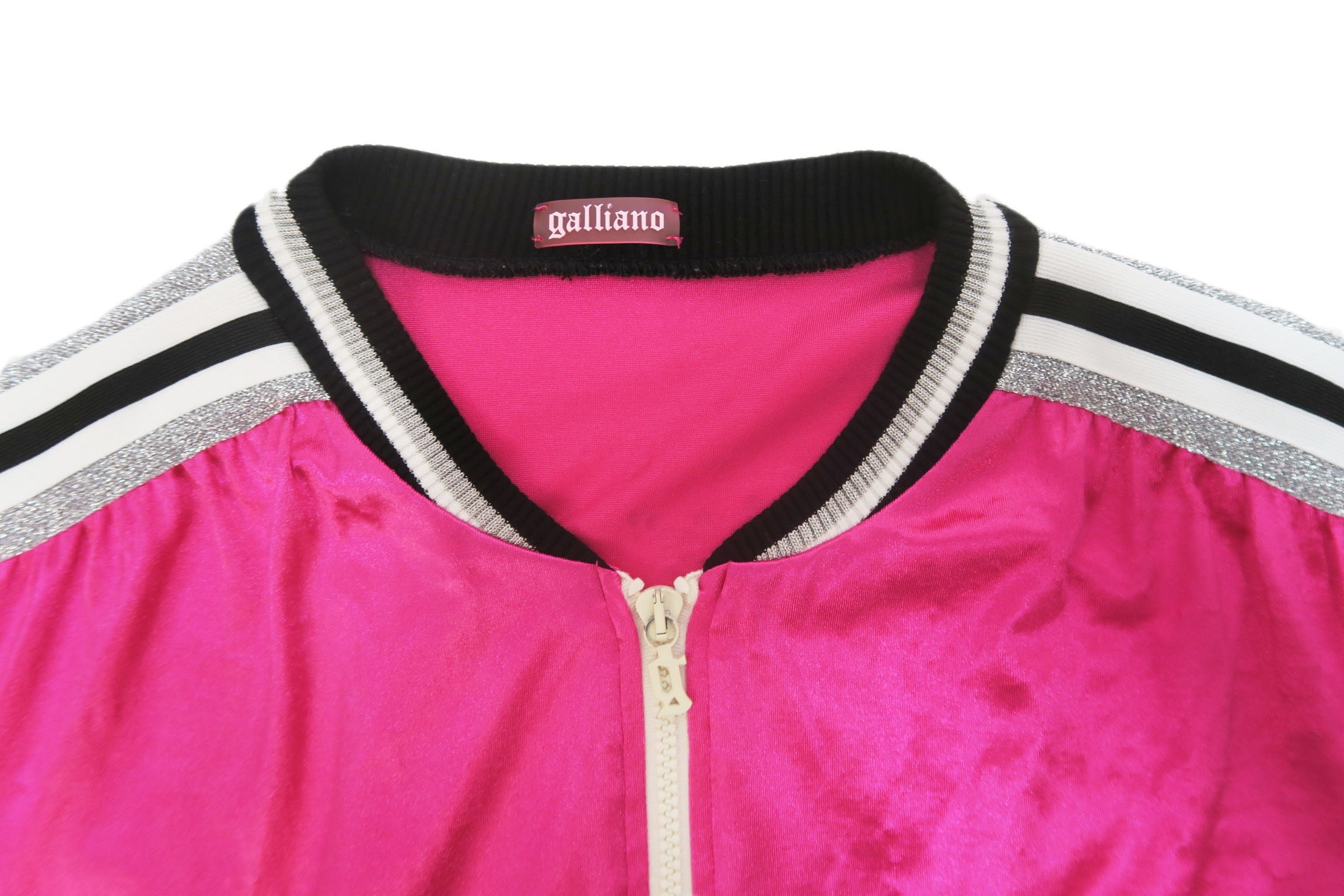 John Galliano bumber fucsia