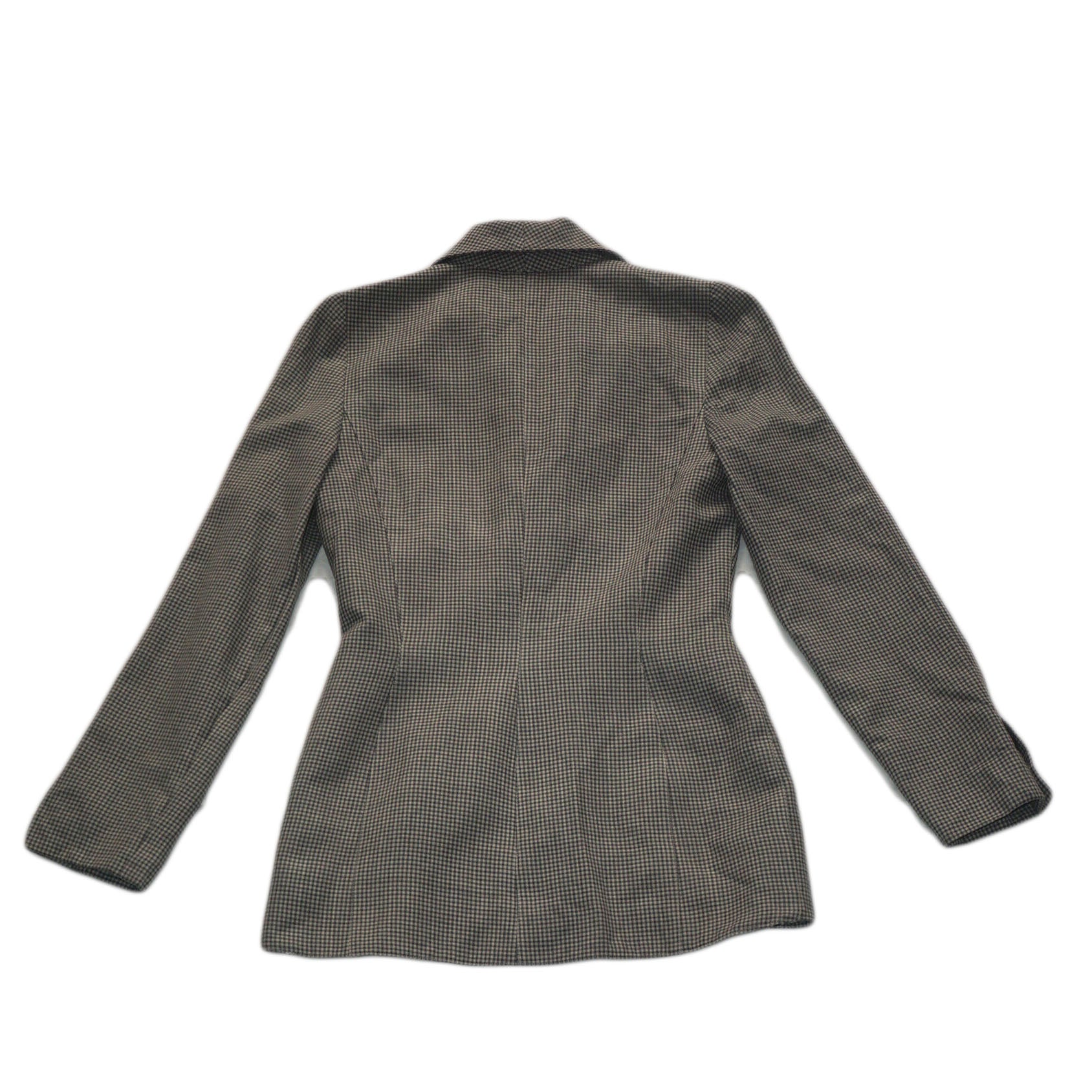 Mugler - chaqueta pata de gallo