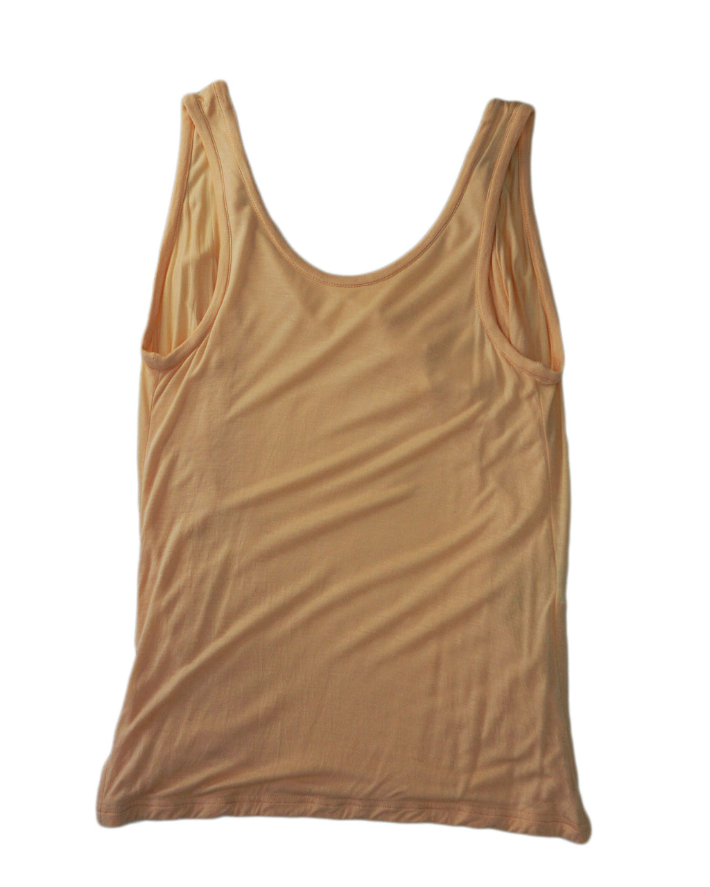 Balenciaga - camiseta salmon de tirantes y lazada de raso