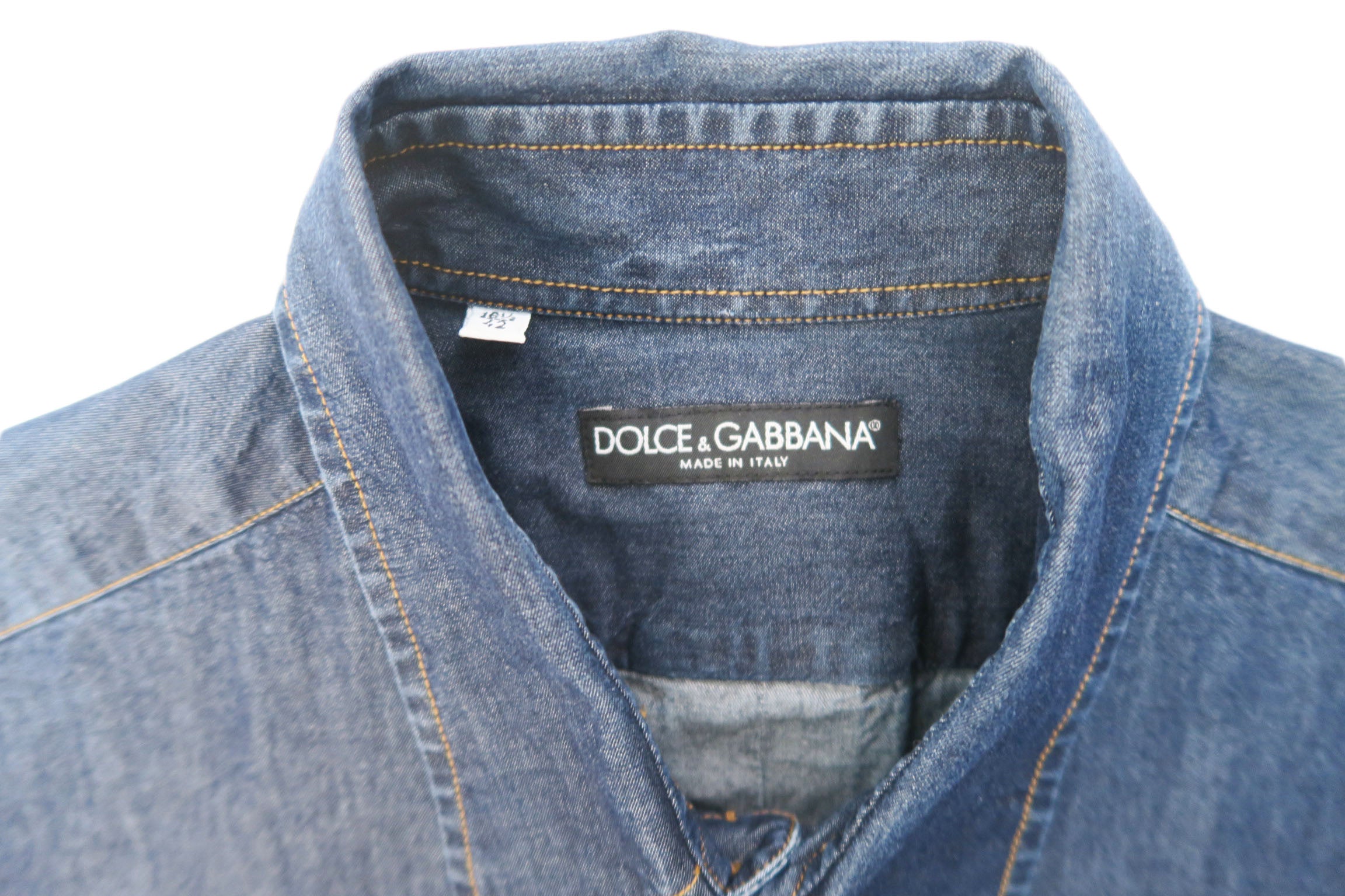 Dolce & Gabbana camisa denim