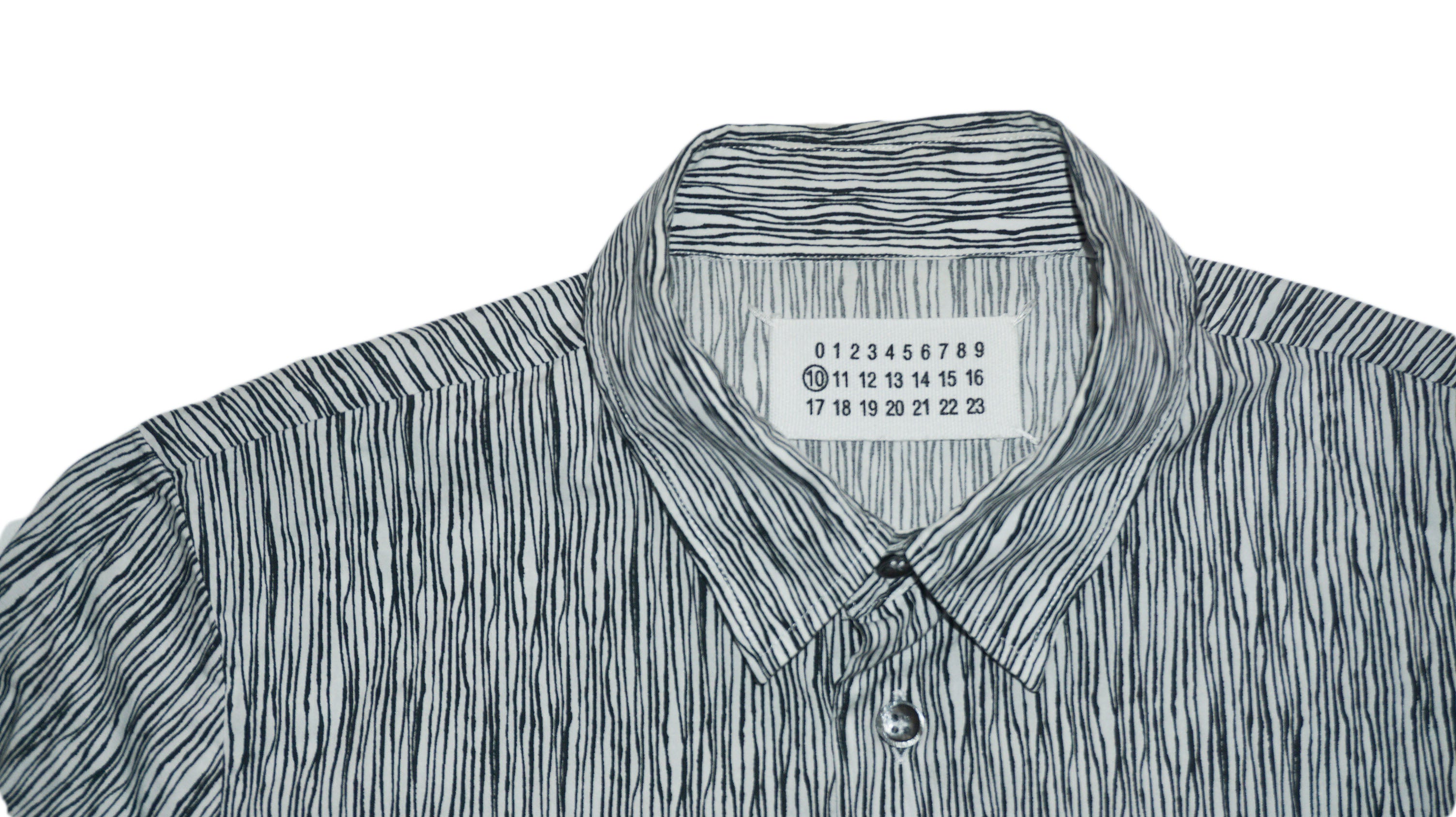 Masion Margiela - Camisa rayas gris