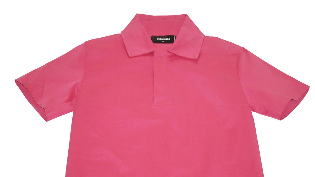 Dsquared2 - Vestido fucsia estilo polo