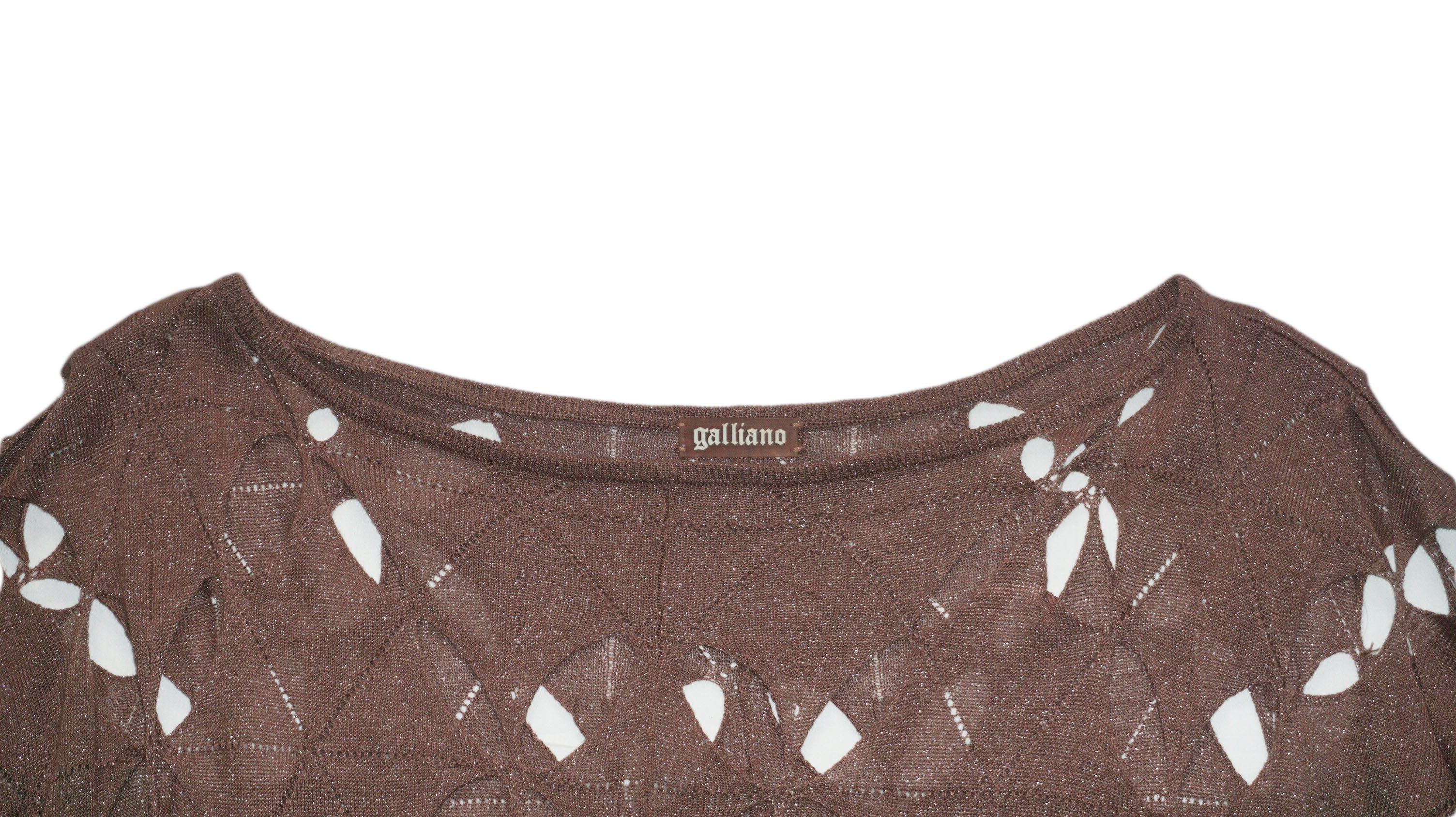 Galliano - Tunica agujeros