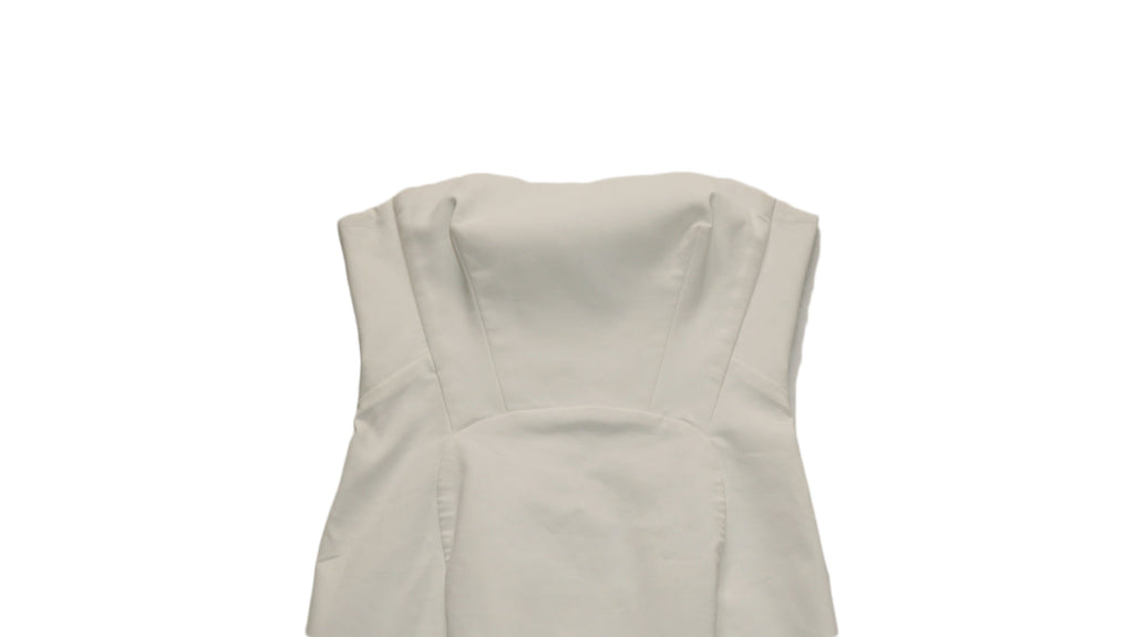 Dsquared2 - Vestido blanco palabra de honor