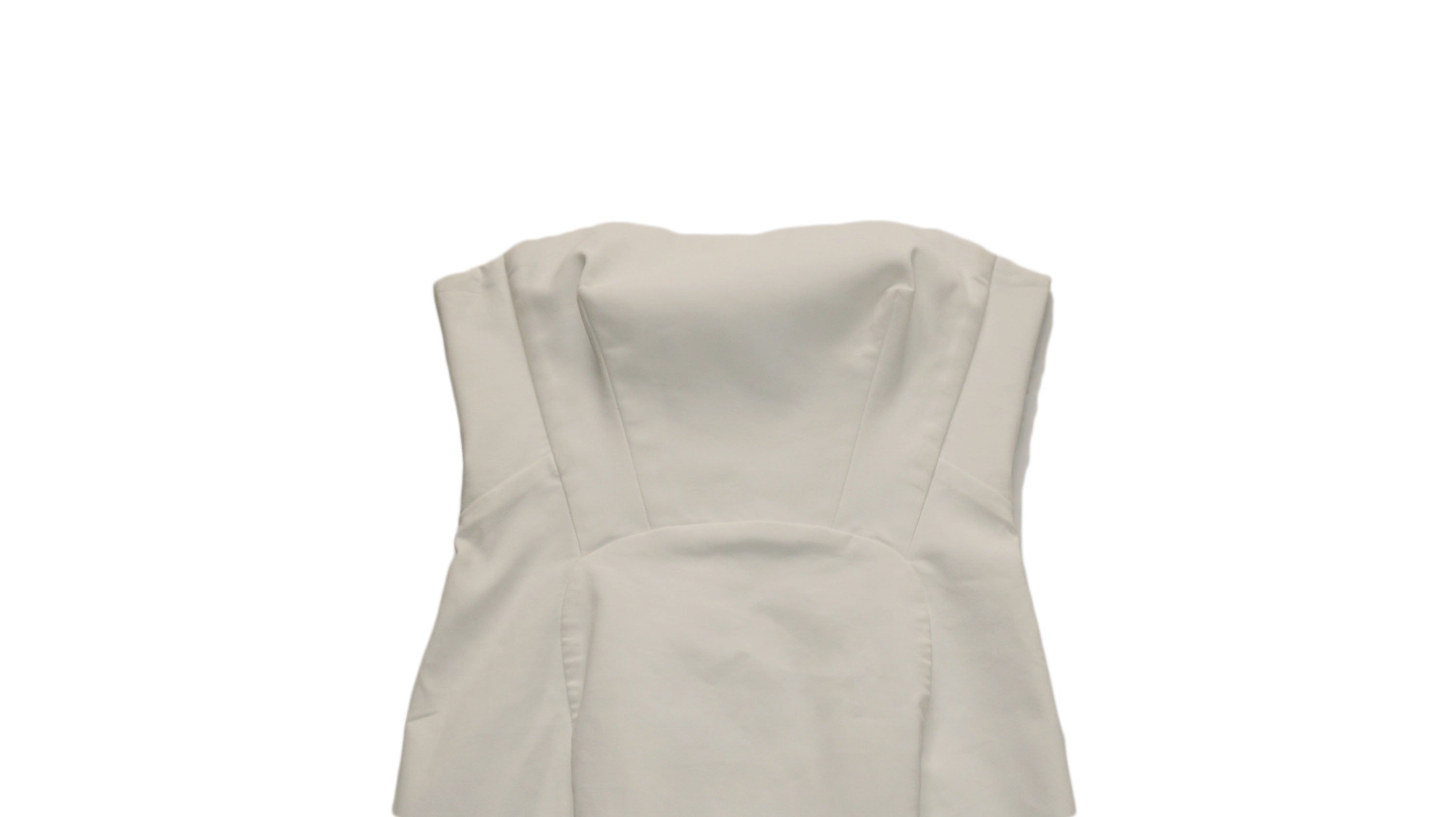 Dsquared2 - Vestido blanco palabra de honor