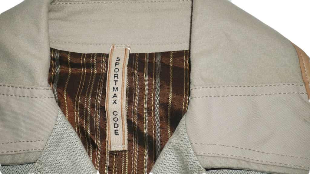 Sportmax - Chaqueta beige entallada
