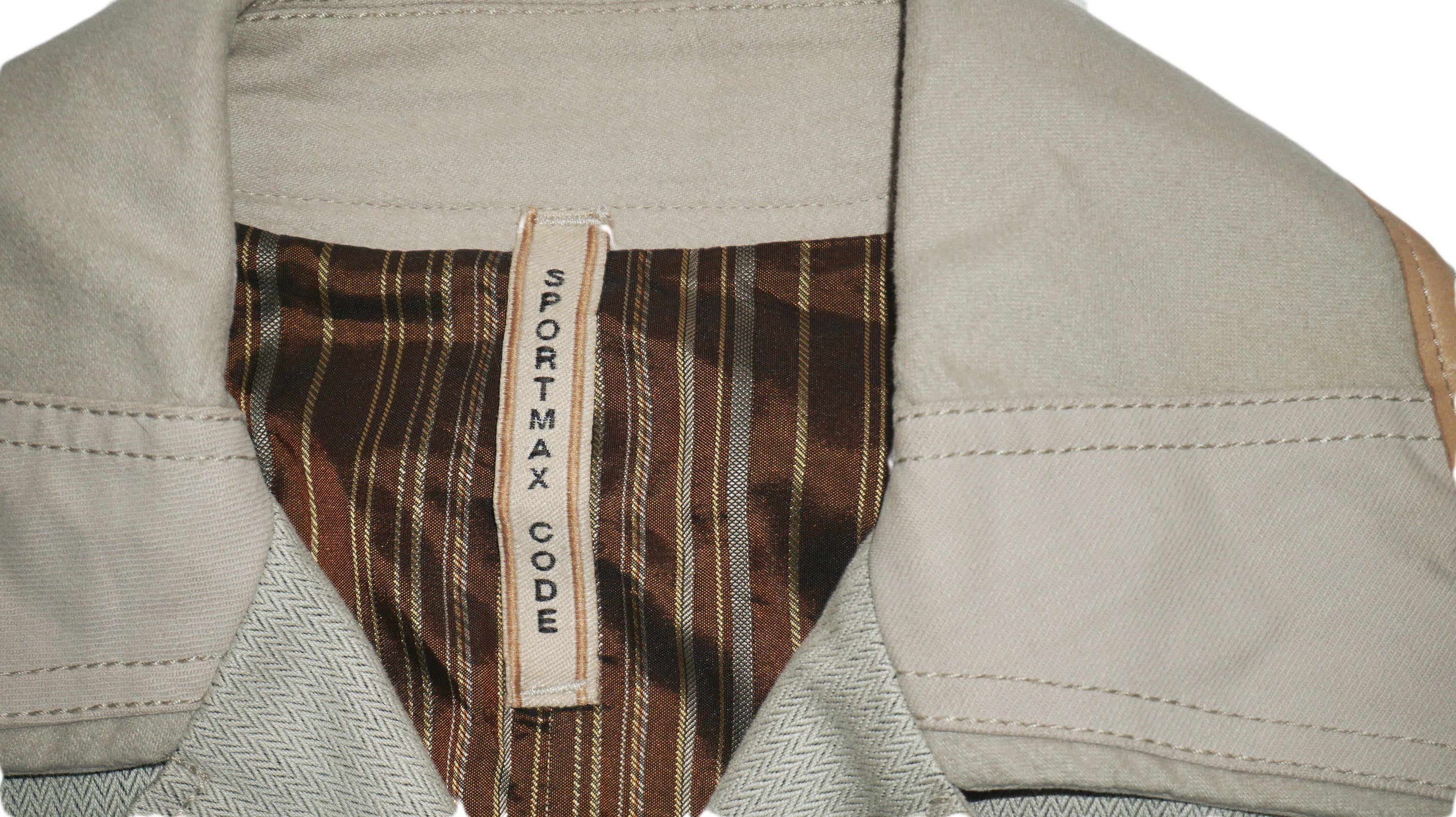 Sportmax - Chaqueta beige entallada