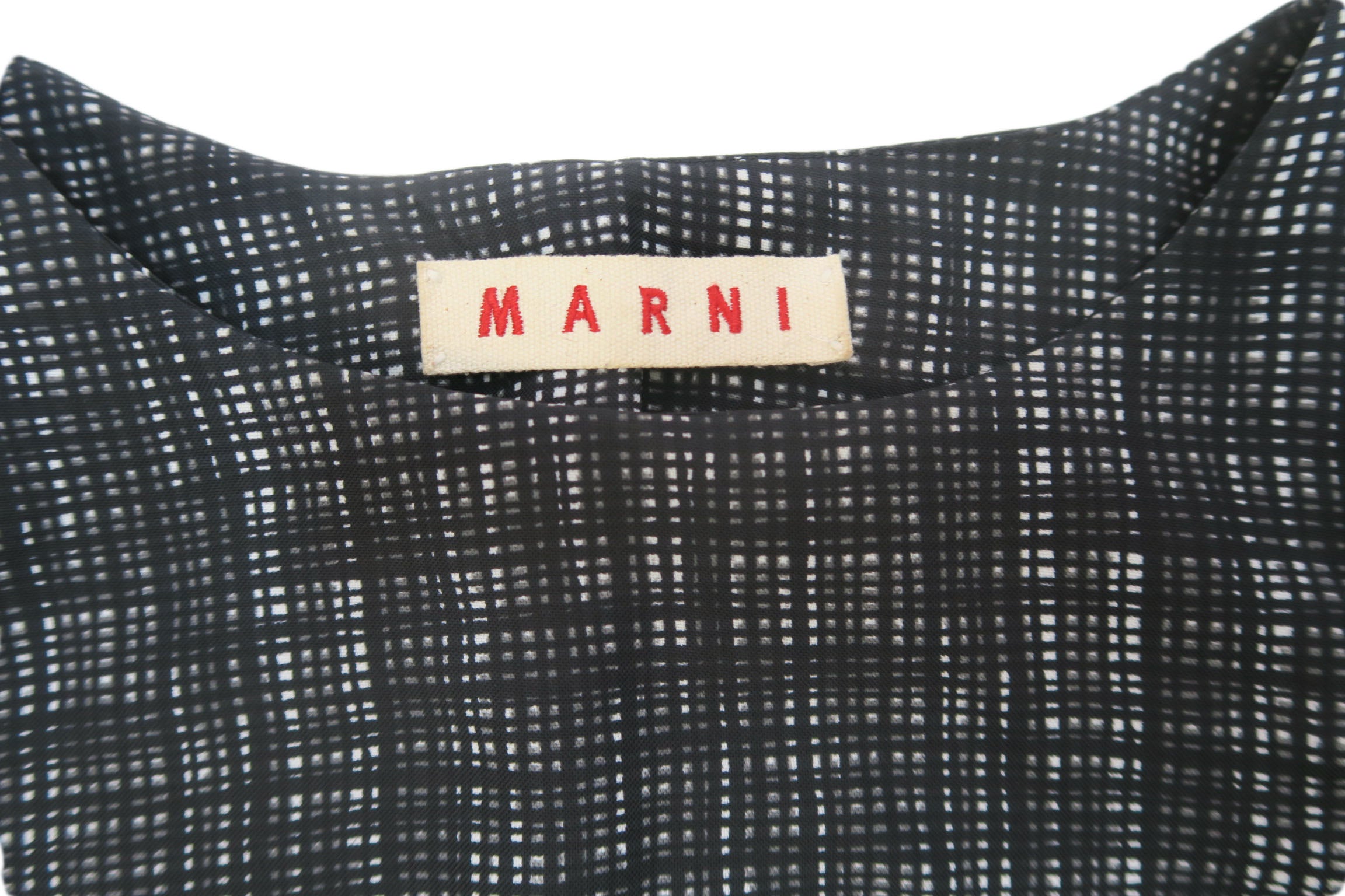 Marni - blusa estampada cuadros