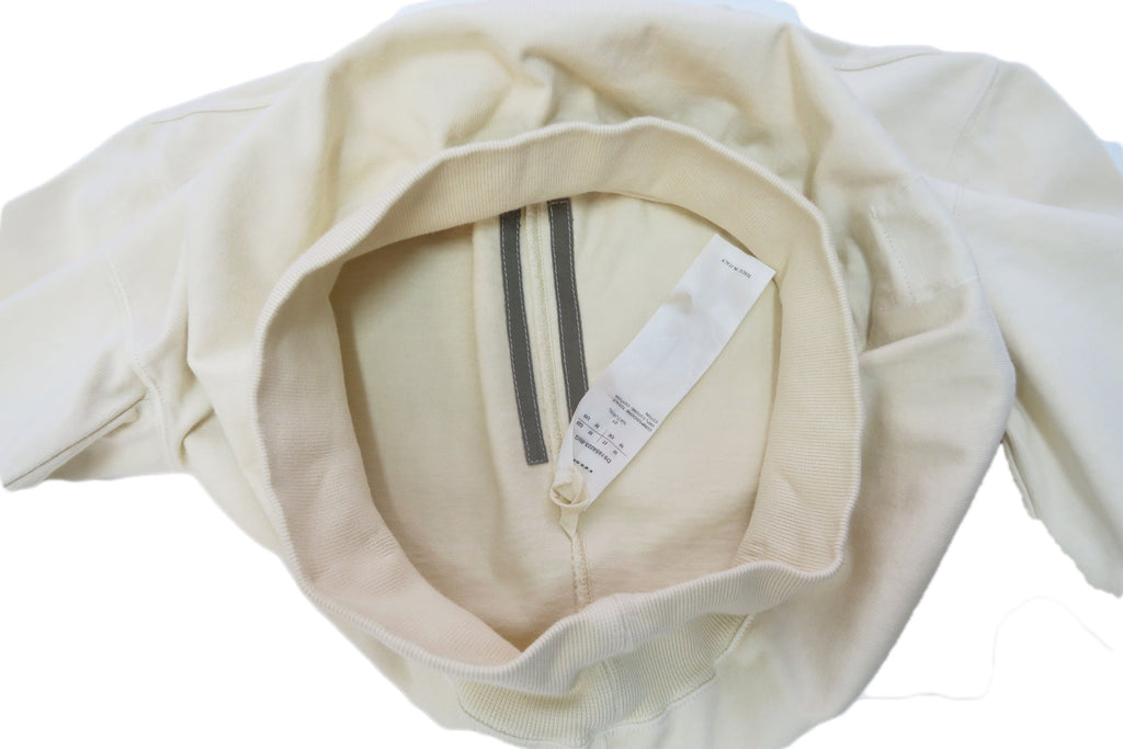 Rick Owens - Jersey amarilla crop top