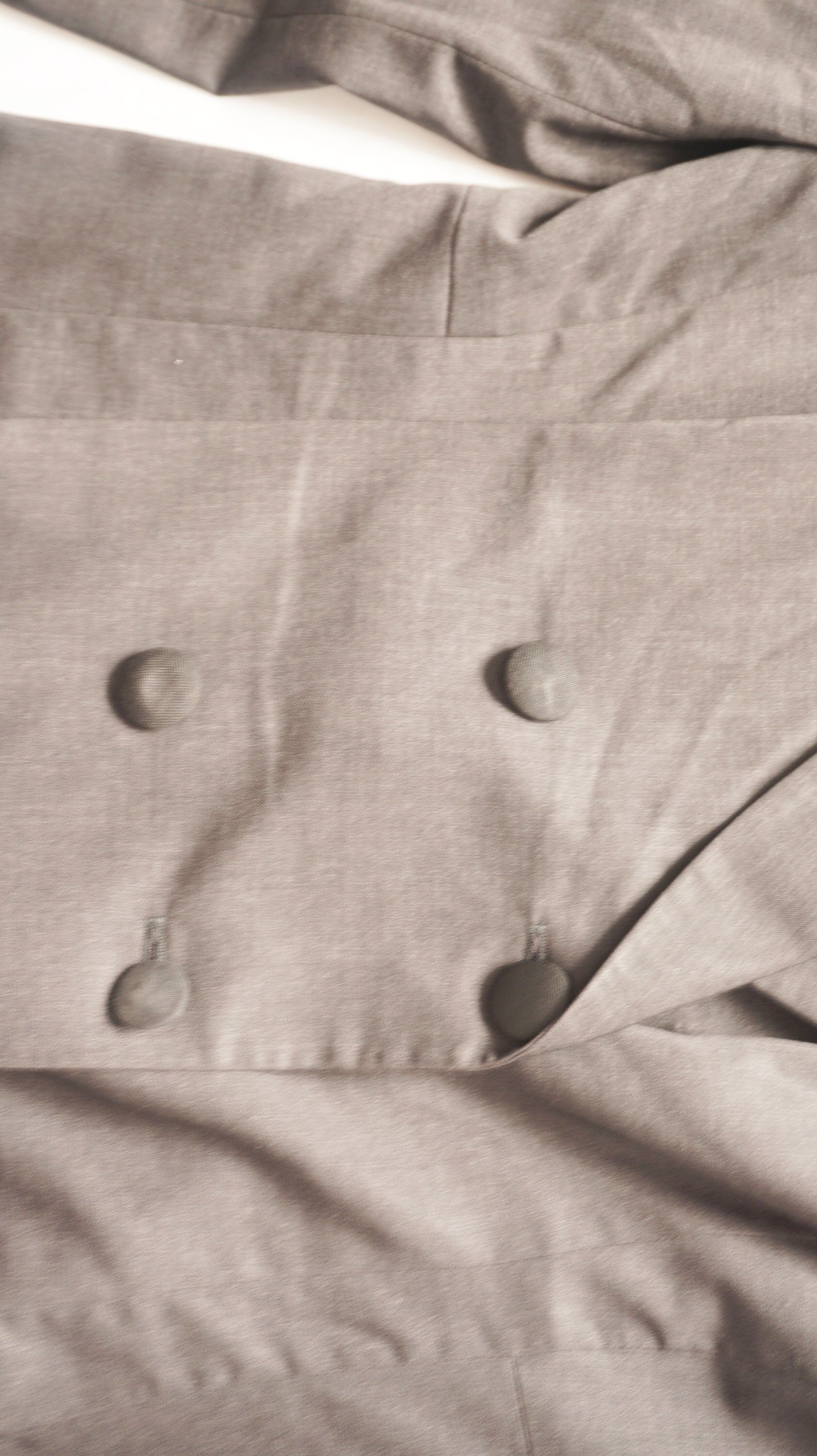 Jil Sander - Vestido blazer gris piedra