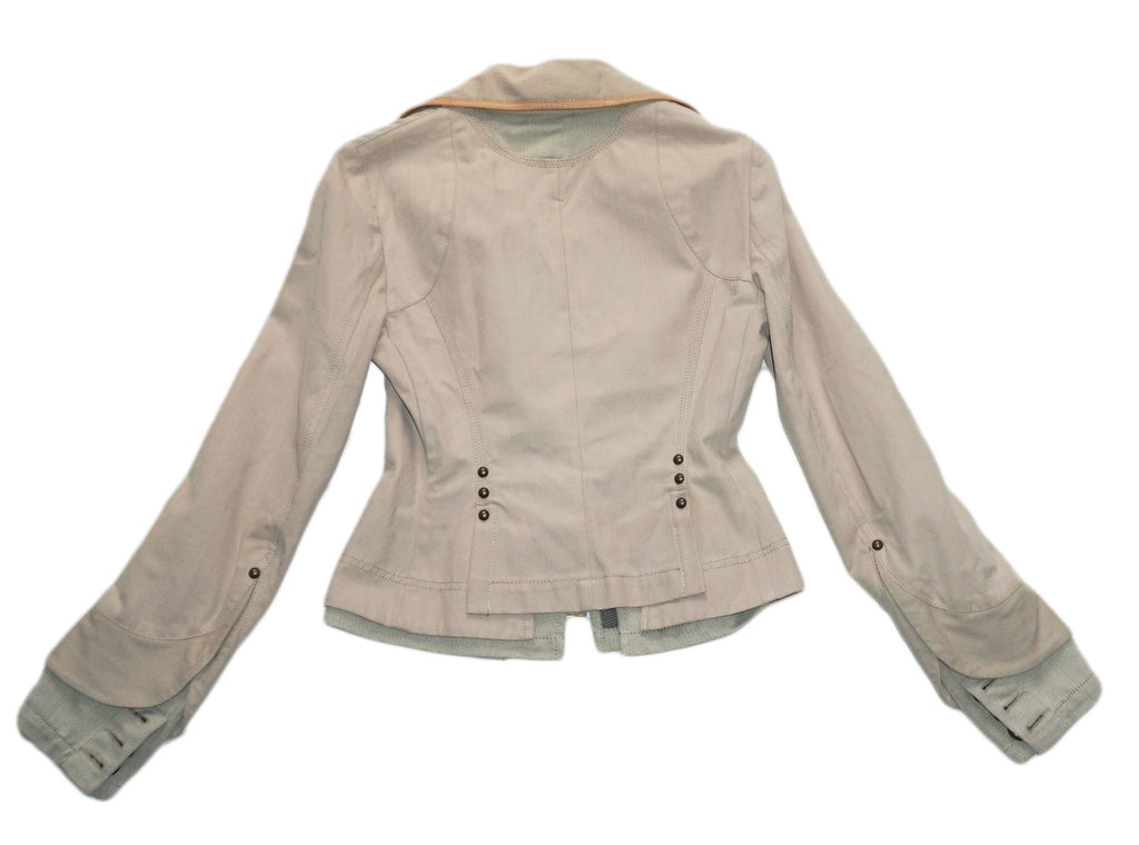 Sportmax - Chaqueta beige entallada
