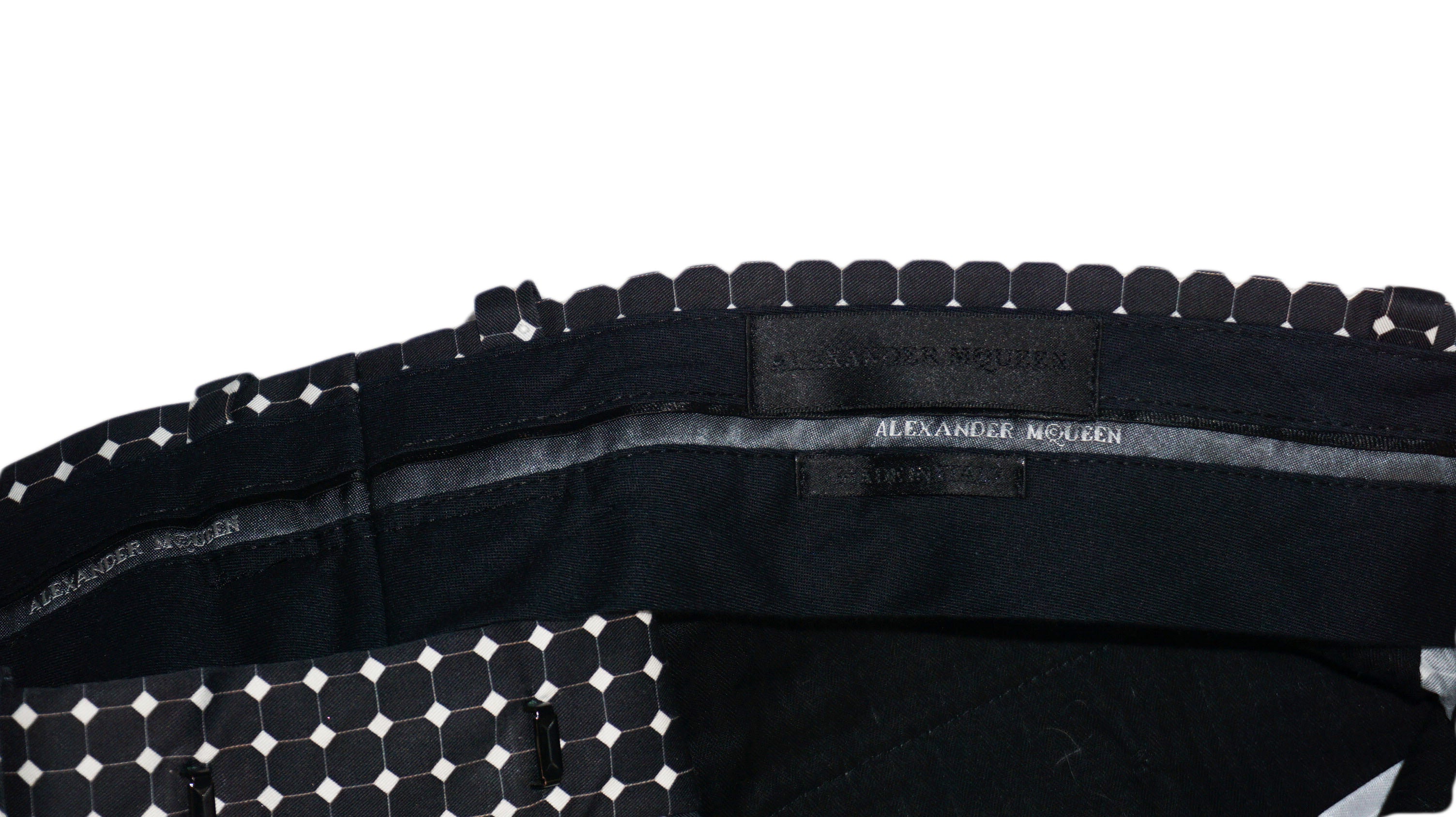 Alexander McQueen - pantalon con lunares