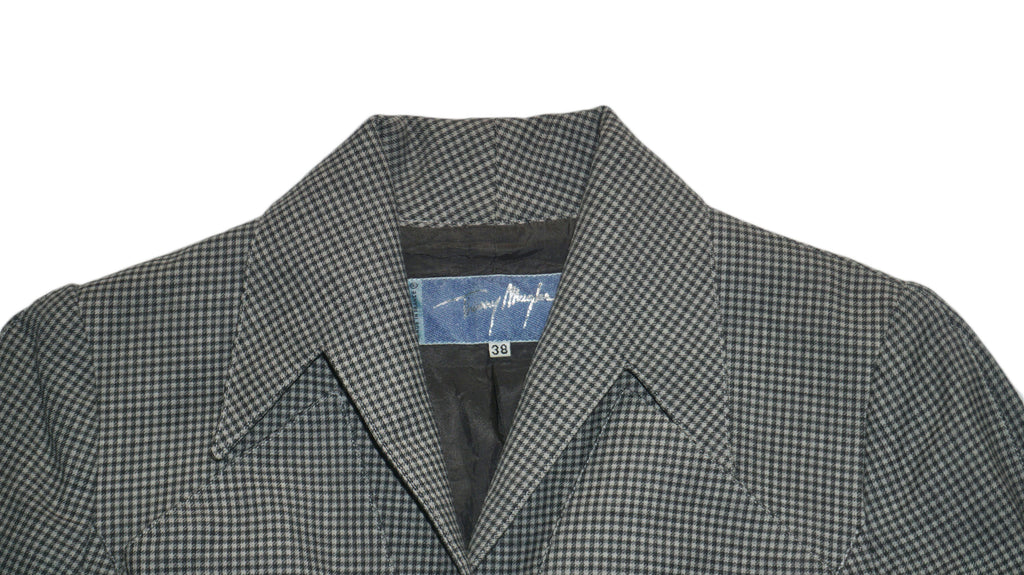 Mugler - chaqueta pata de gallo