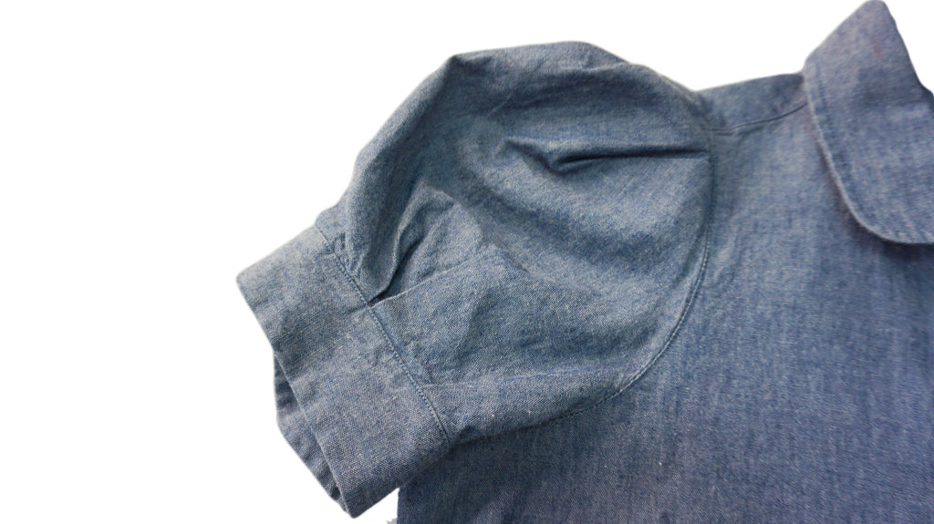 Balenciaga - Camisa manga corta vaquera