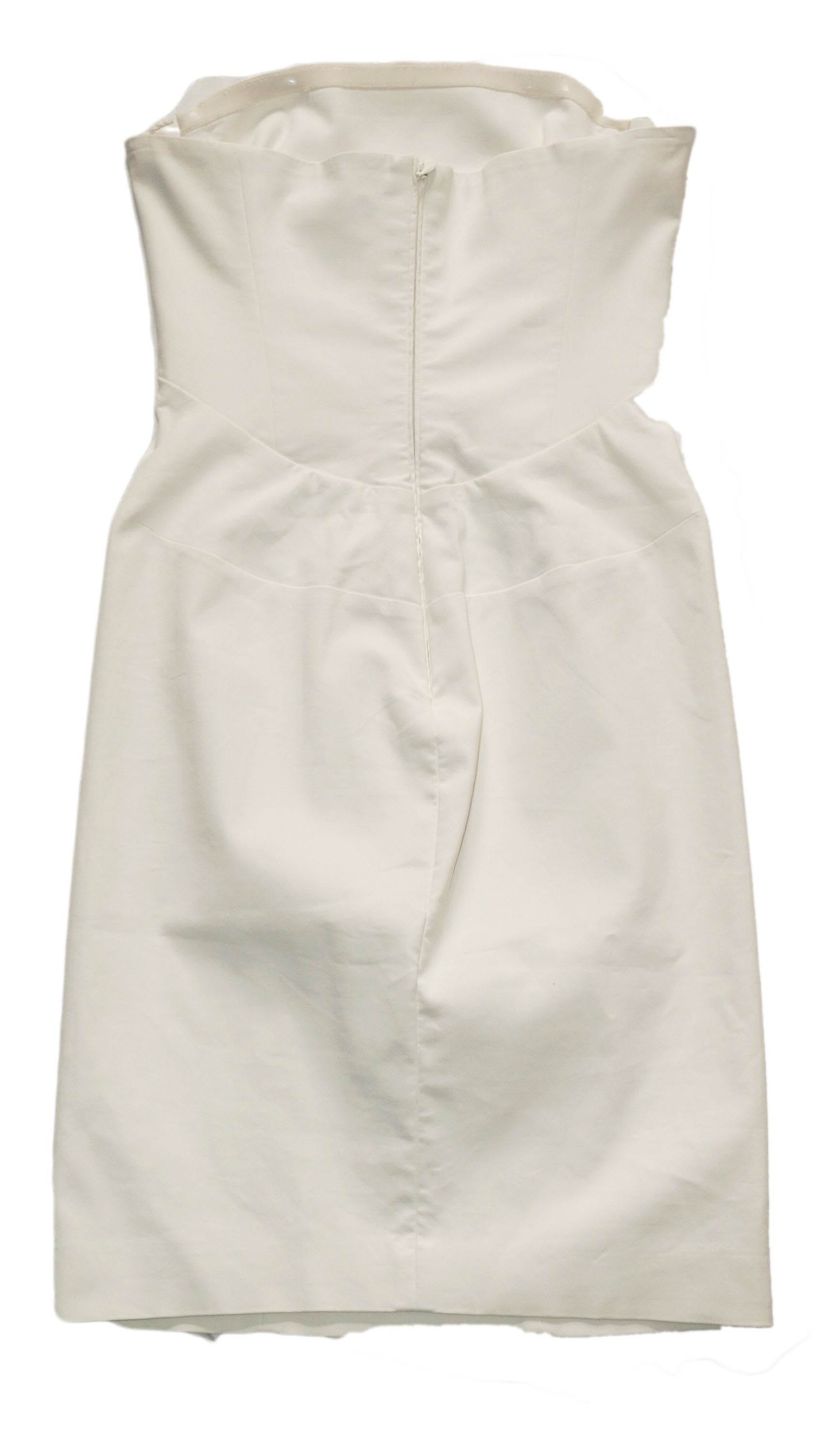 Dsquared2 - Vestido blanco palabra de honor
