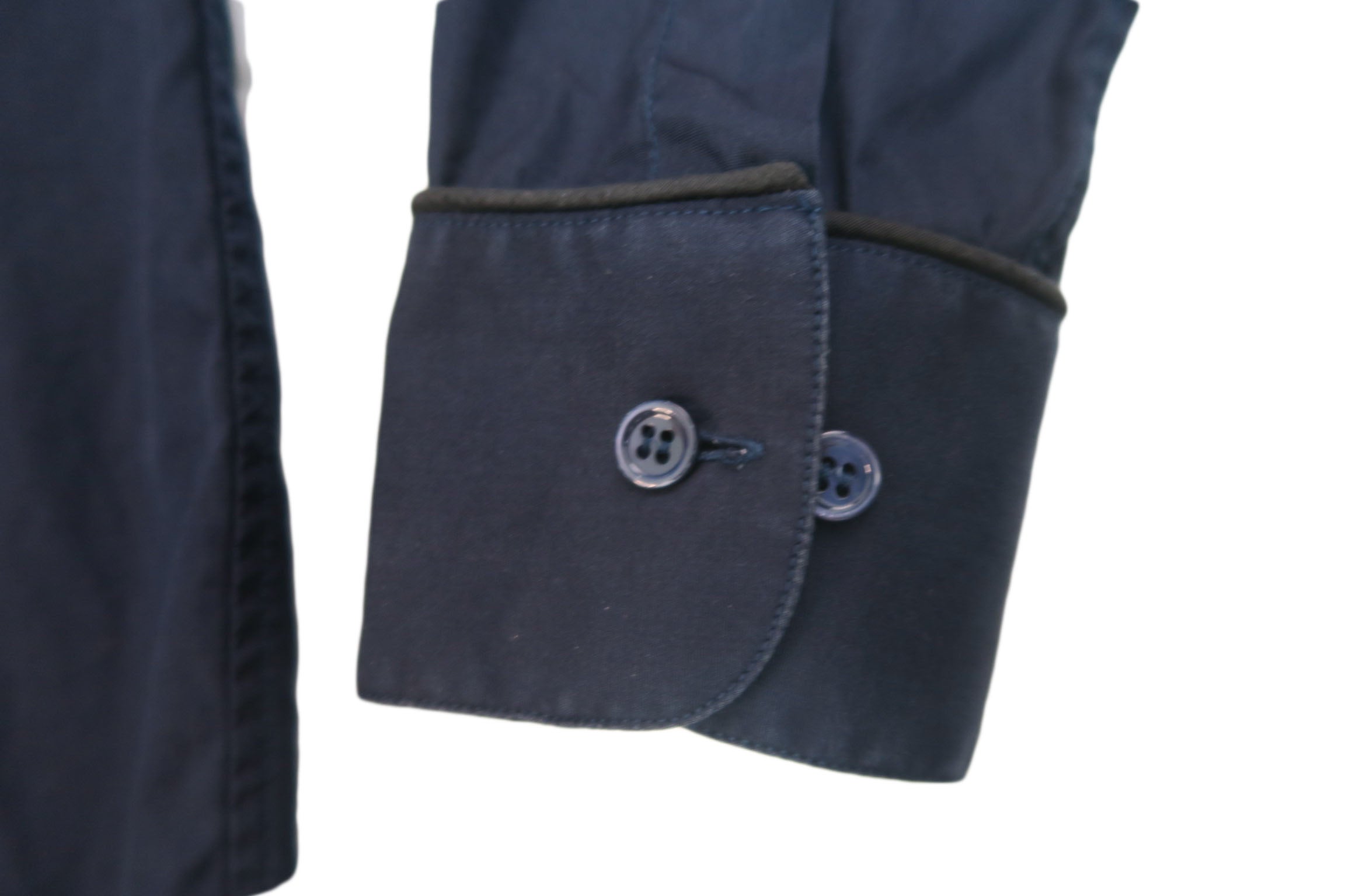 Balenciaga camisa azul navy