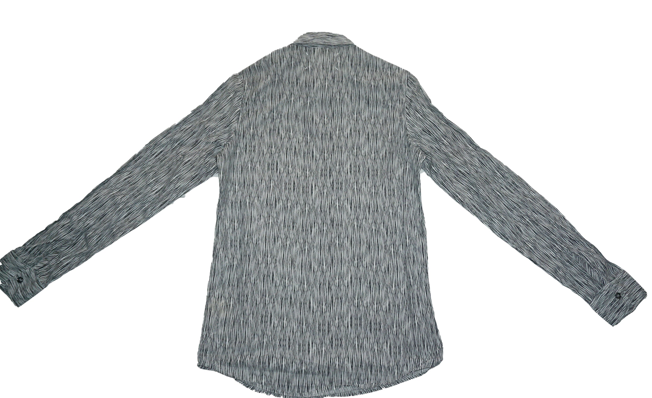 Masion Margiela - Camisa rayas gris