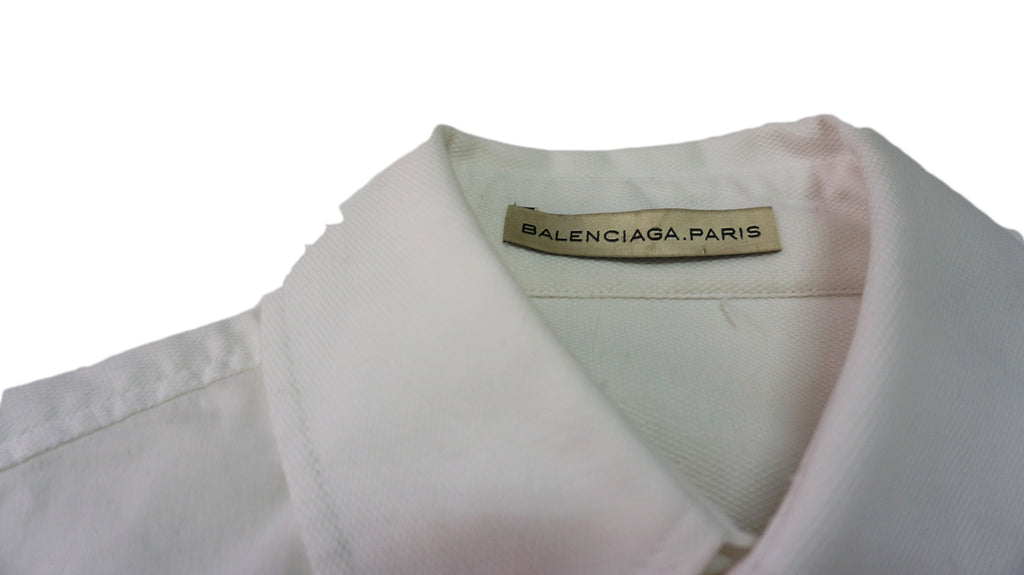 Balenciaga - Camisa Blanca puños dobles