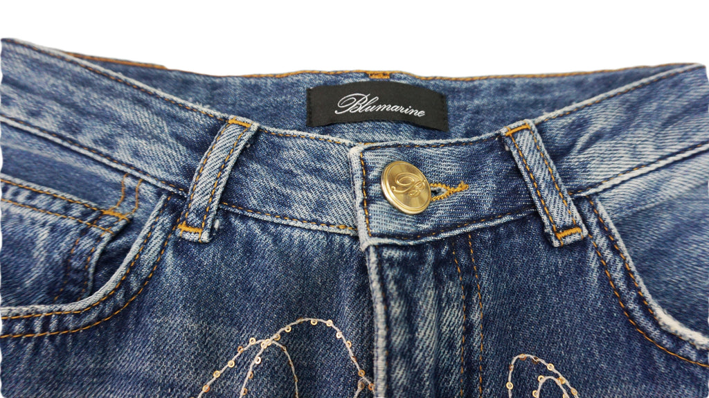 Blumarine - Vaquero  capri brillo
