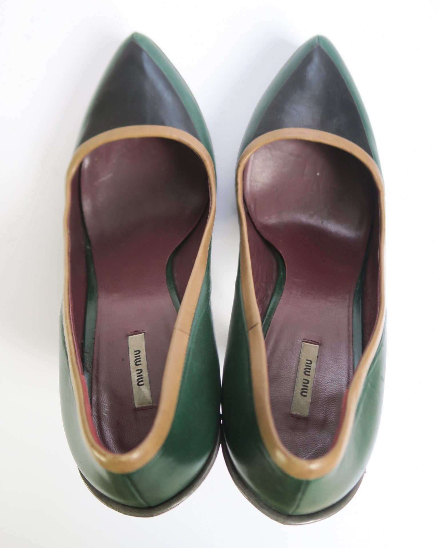 Miu Miu salones verde