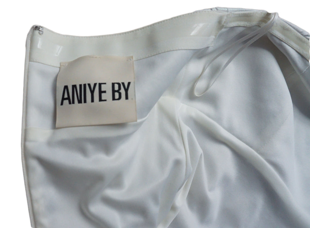 AniyeBy - Vestido palabra de honor blanco