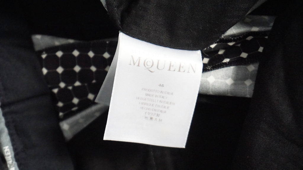Alexander McQueen - pantalon con lunares