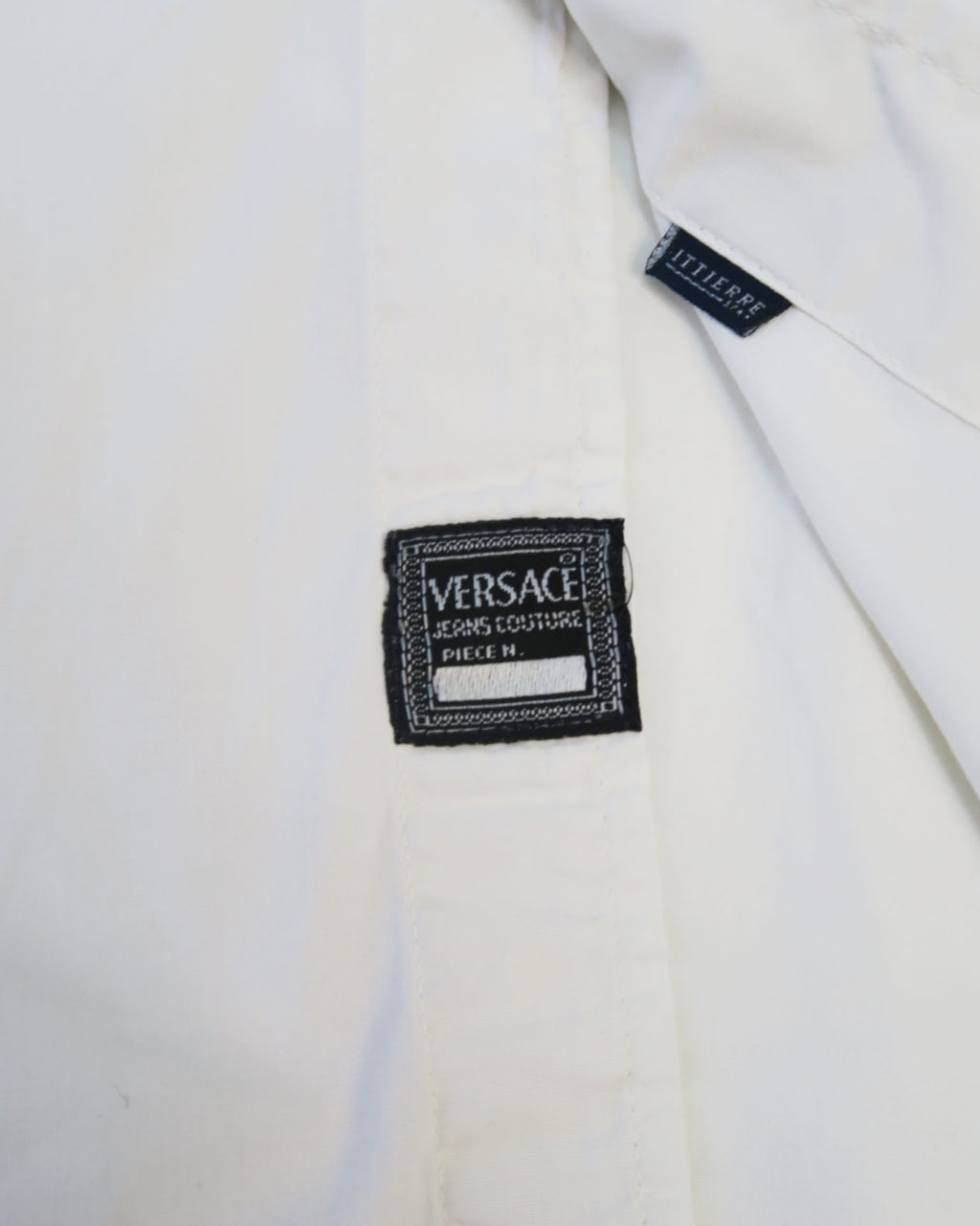 Versace Jeans - Camisa blanca manga corta