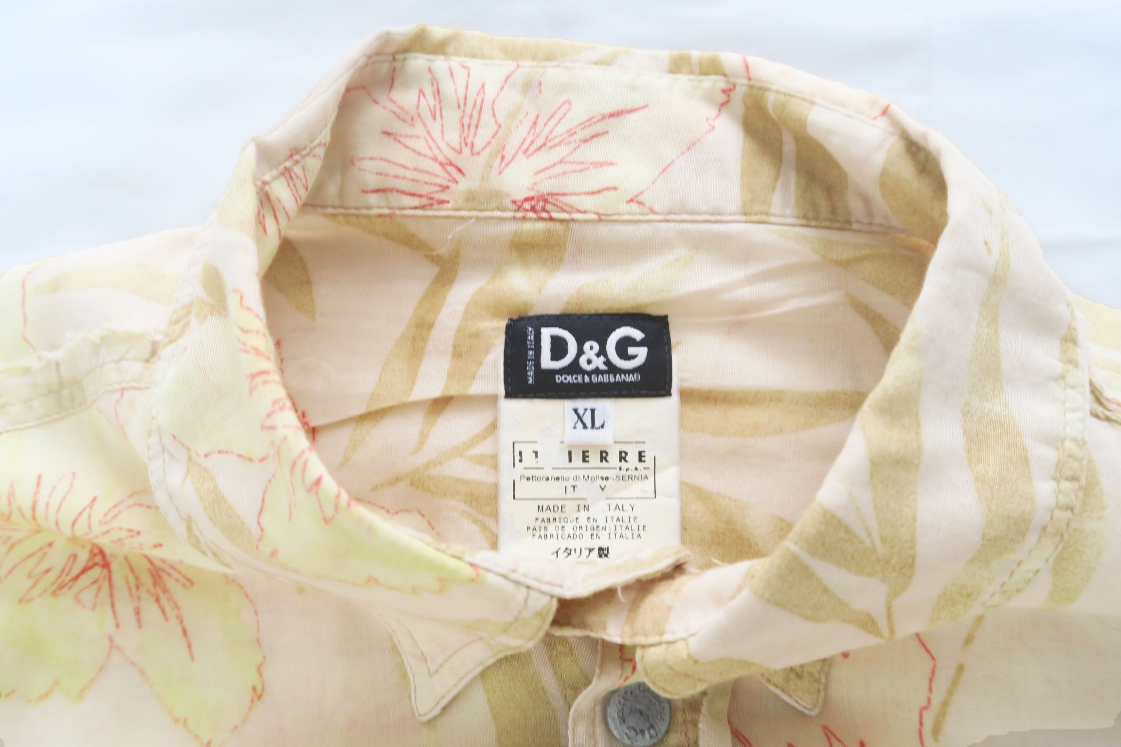 D&G Camisa Tropical