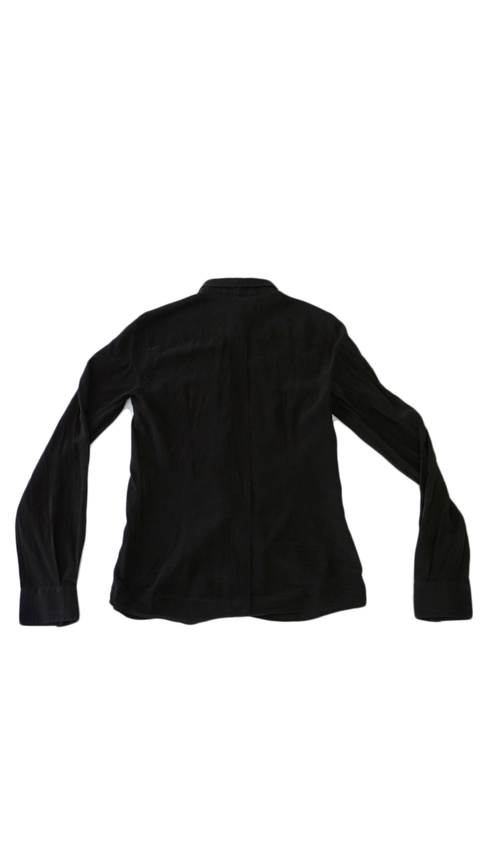 Dolce & Gabbana - Camisa negra de seda