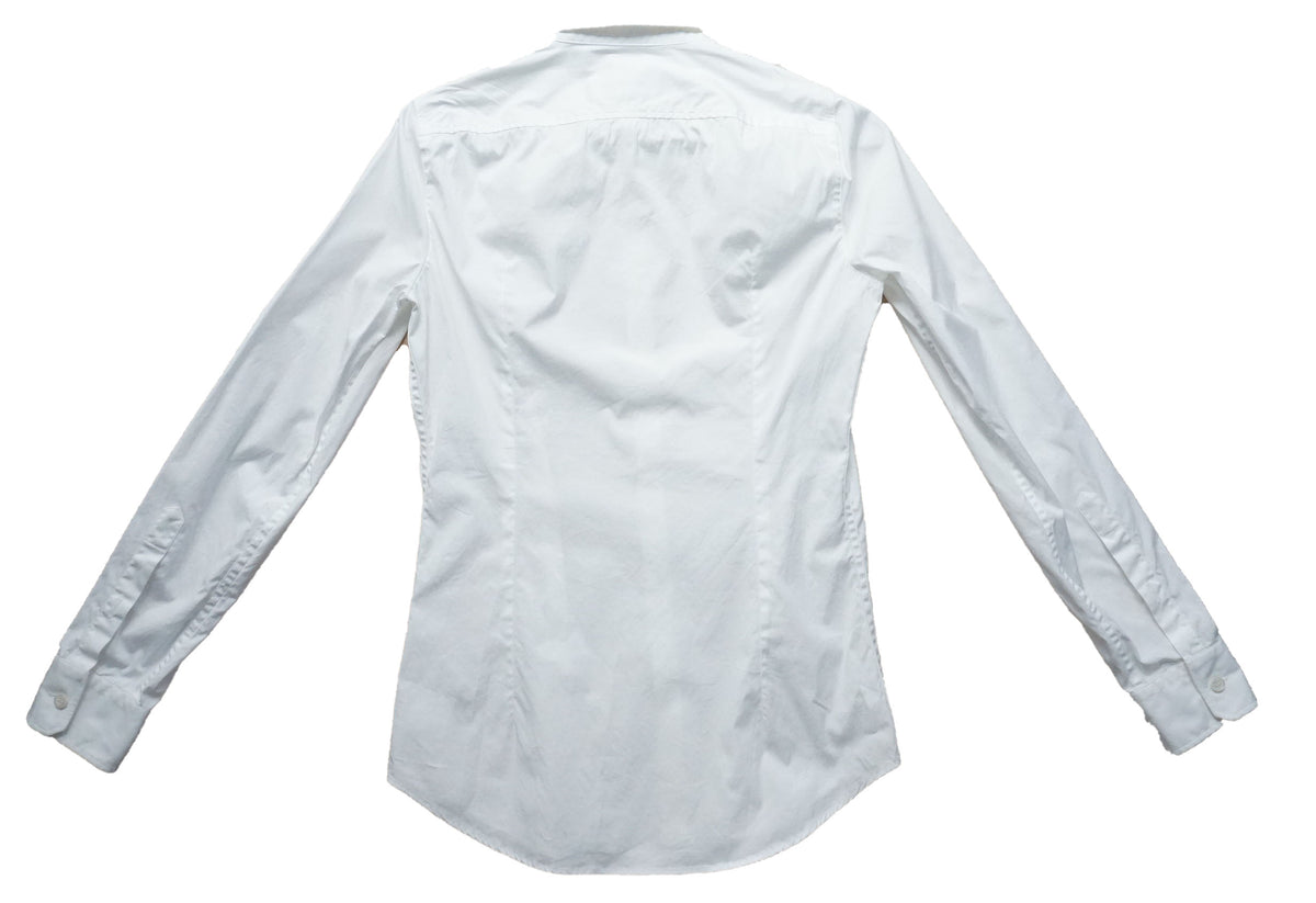 Dsquared2 - Camiseta blanca con logo en plata