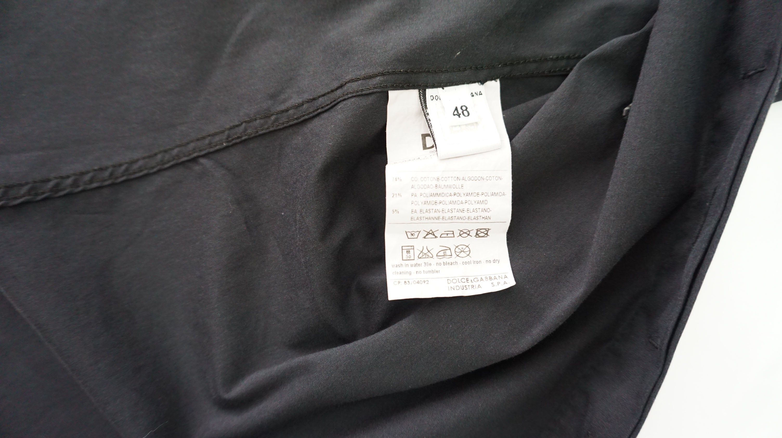 D&G - Camisa Negra
