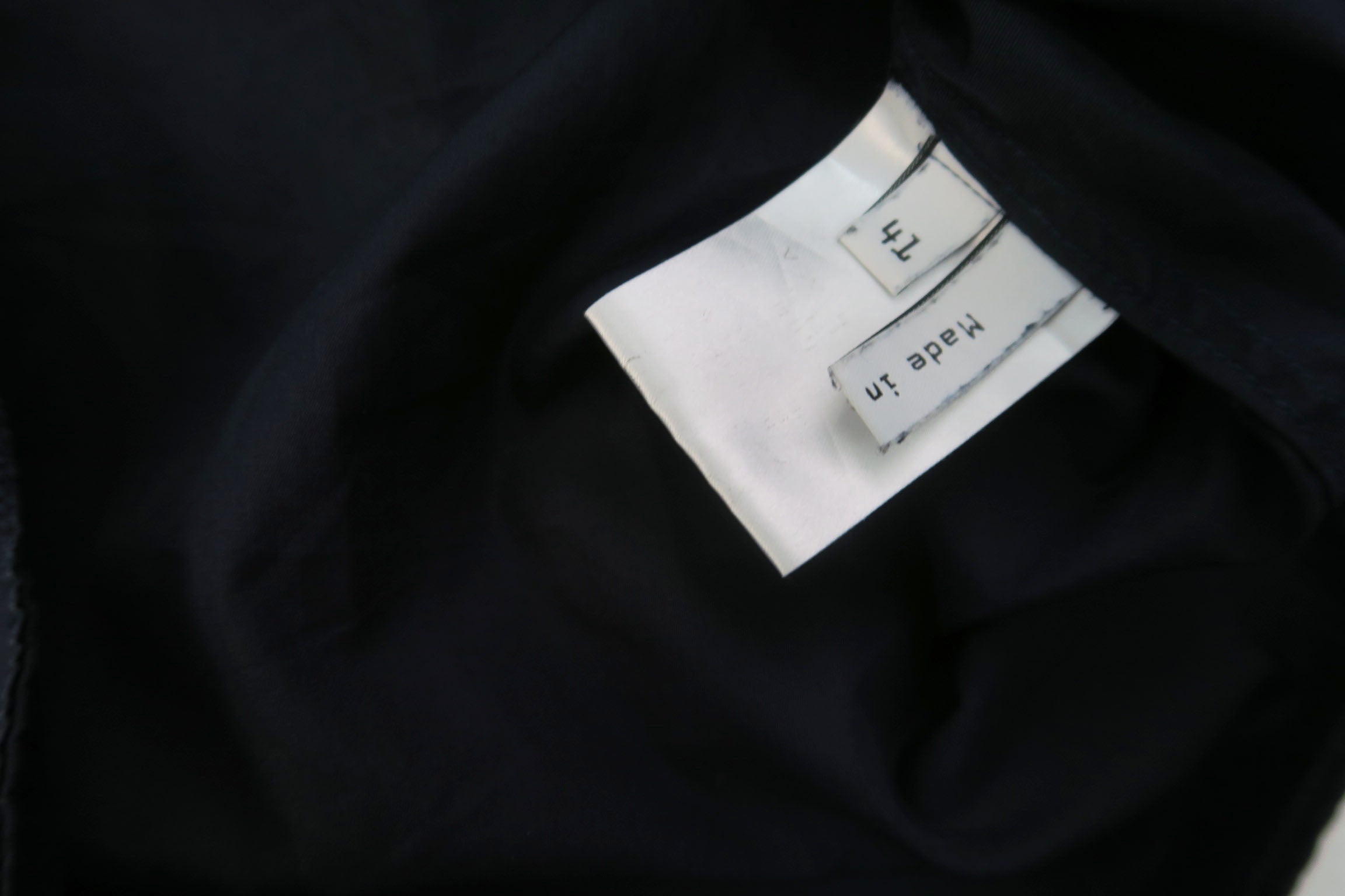 Balenciaga camisa azul navy