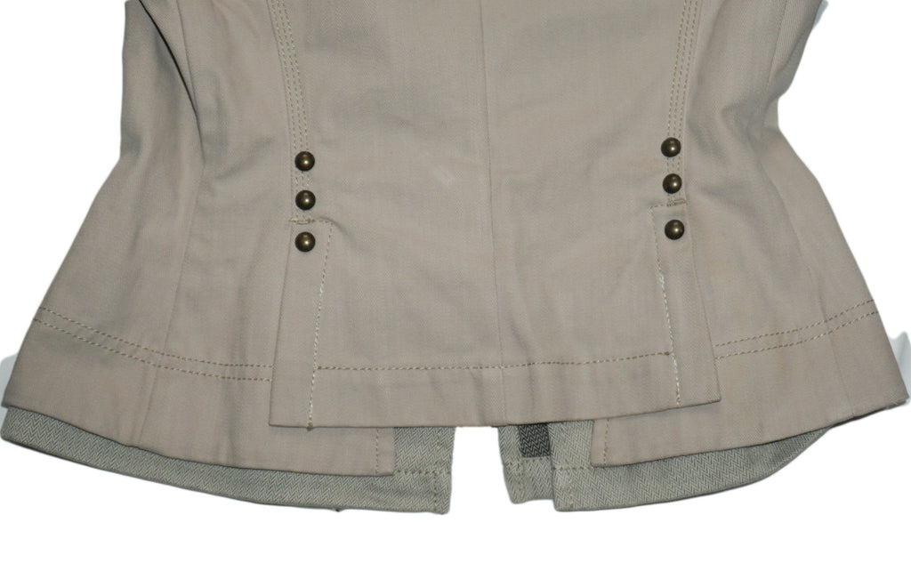 Sportmax - Chaqueta beige entallada