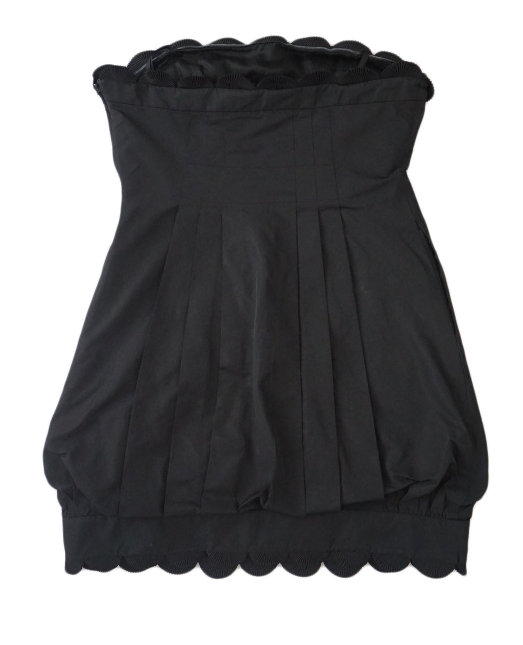 Bcbg - Vestido negro tirantes